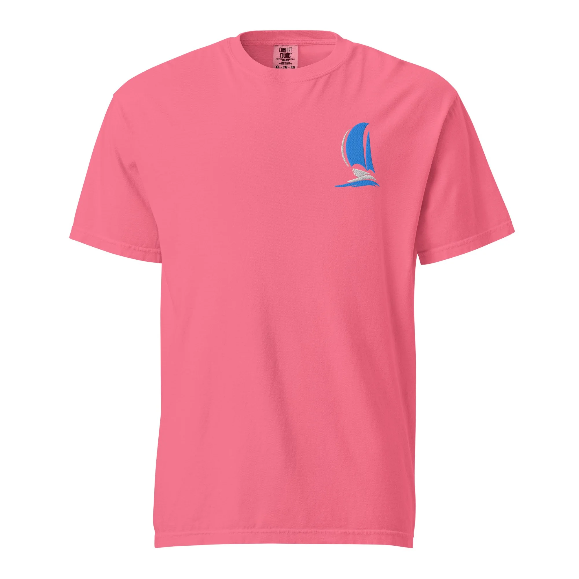 Embroidered Sailboat T-shirt