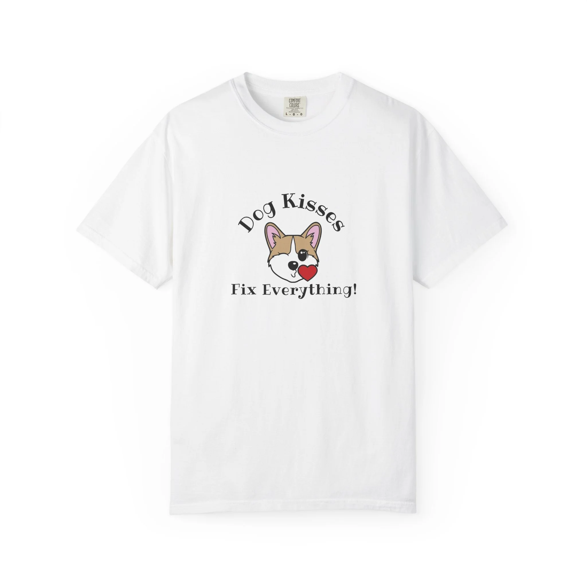 Dog Kisses Fix Everything T-shirt
