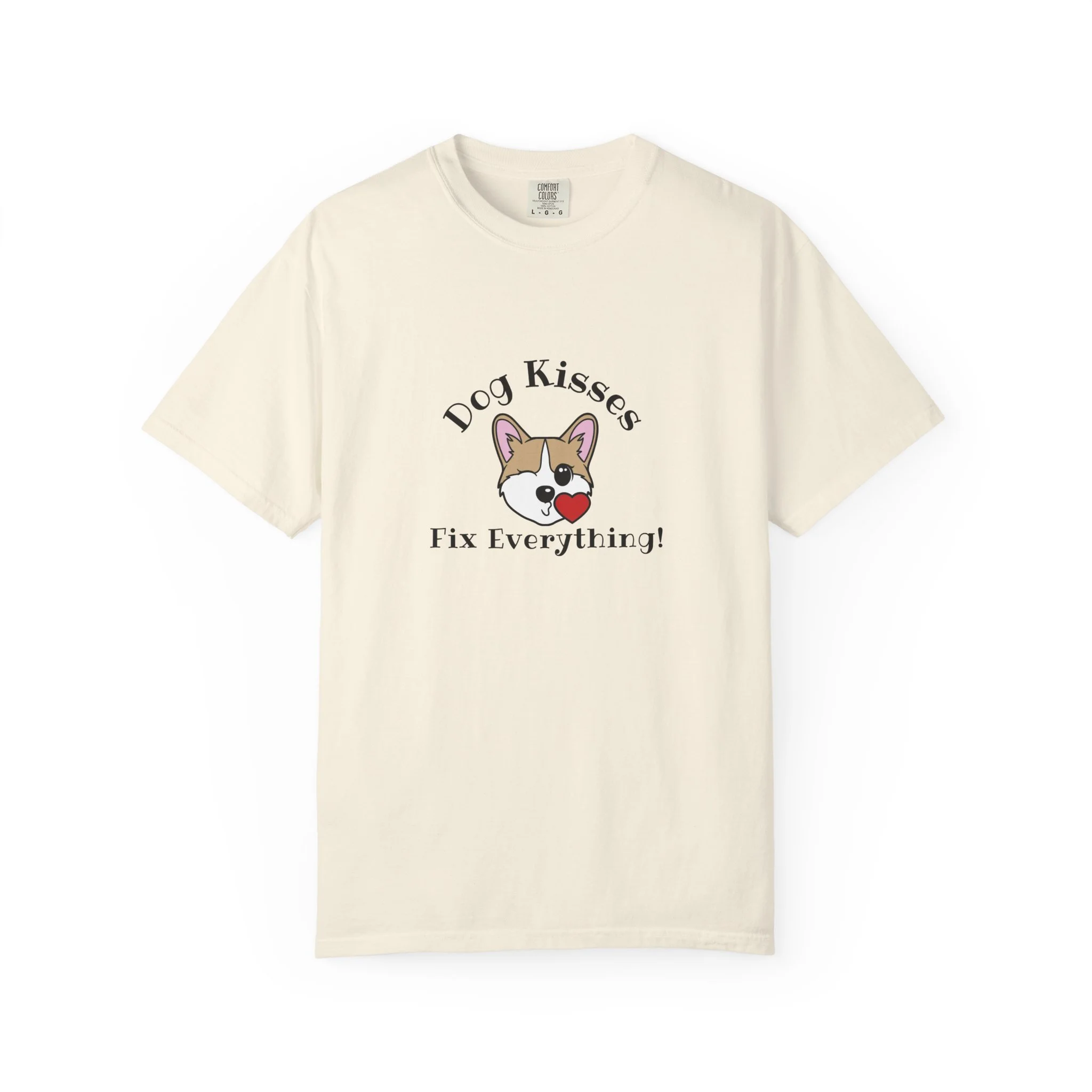 Dog Kisses Fix Everything T-shirt