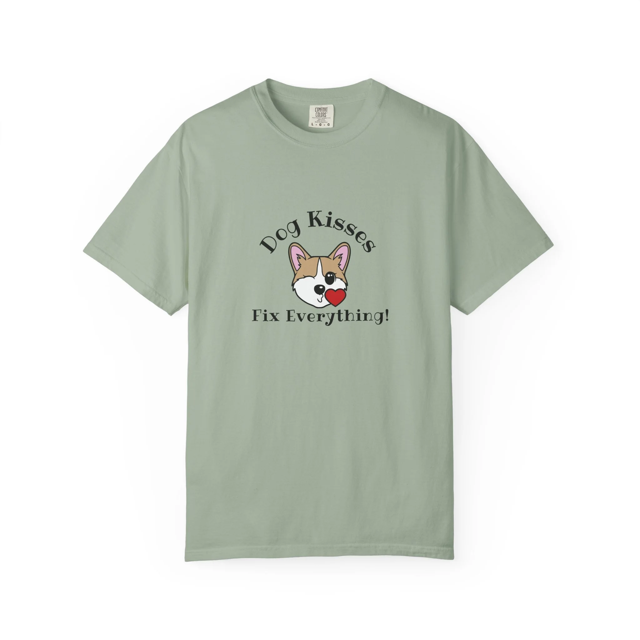 Dog Kisses Fix Everything T-shirt