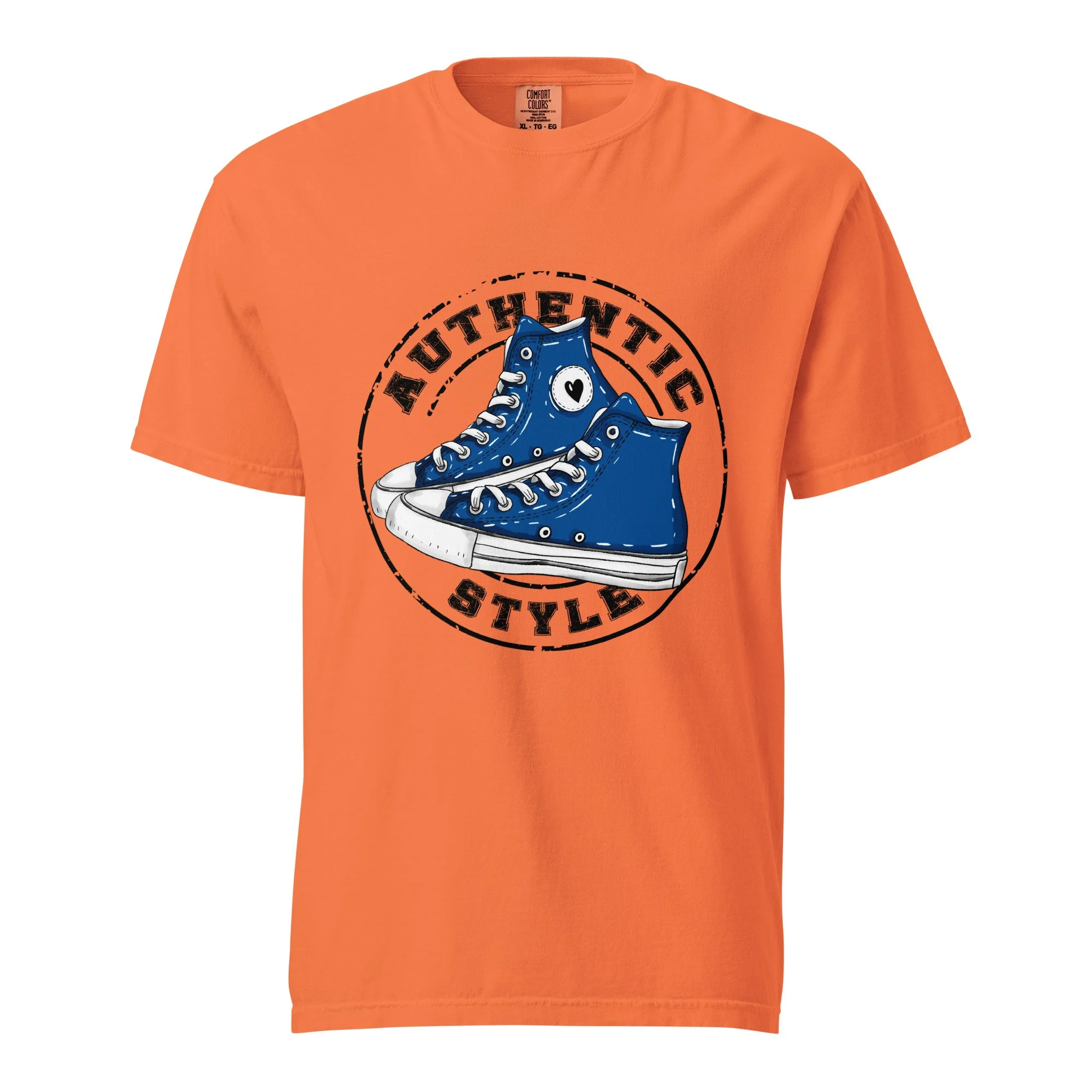 Authentic Style Blue Sneakers Tee