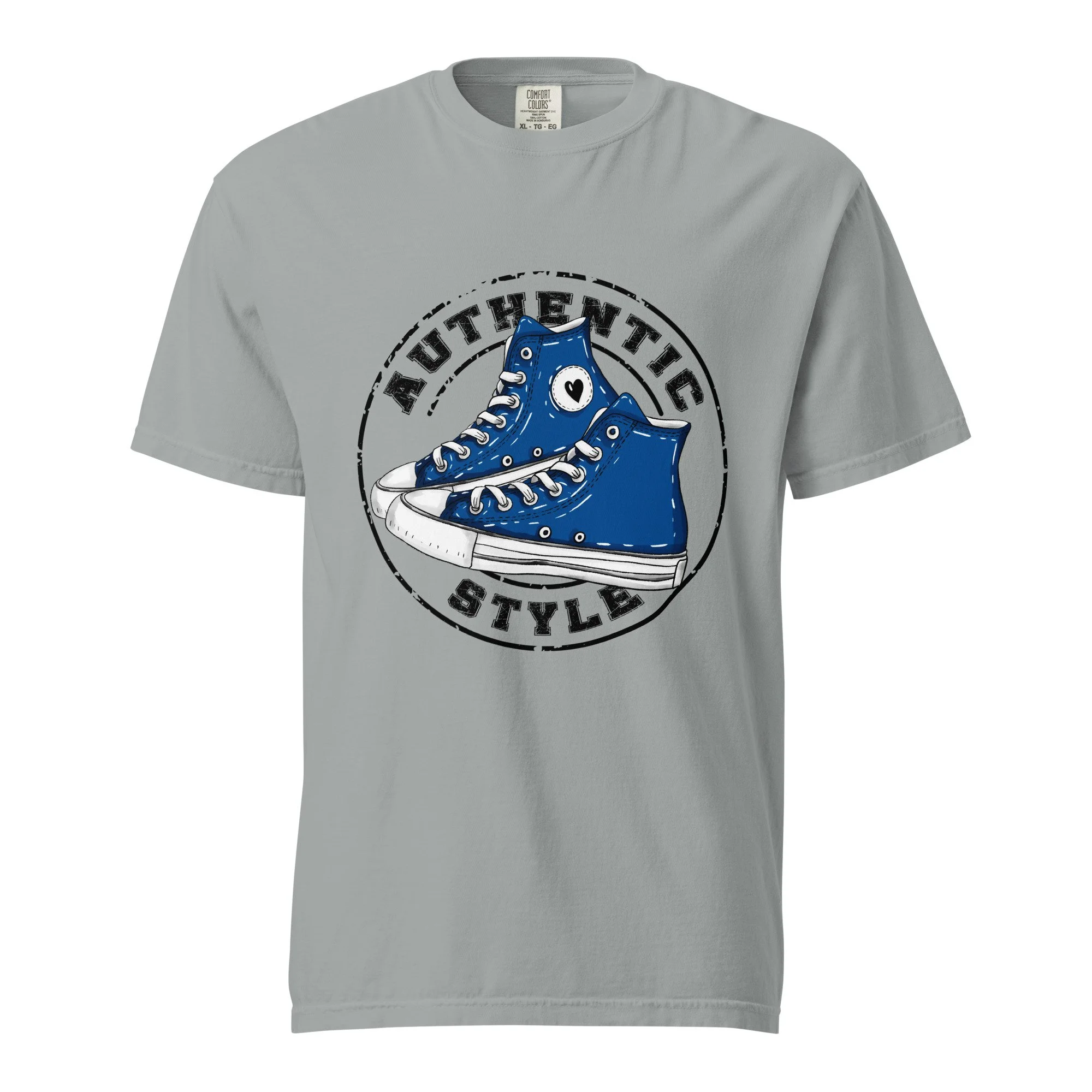 Authentic Style Blue Sneakers Tee