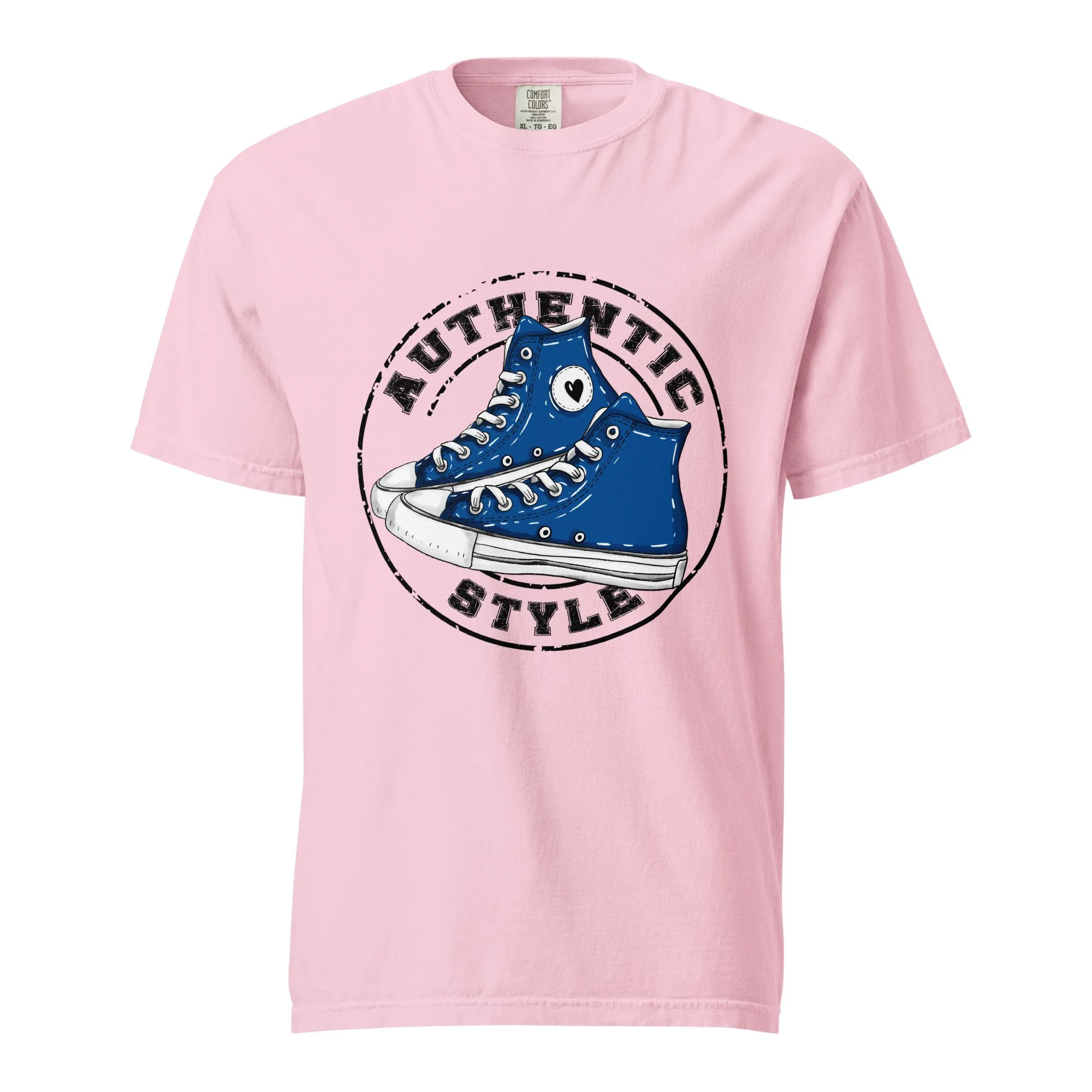 Authentic Style Blue Sneakers Tee