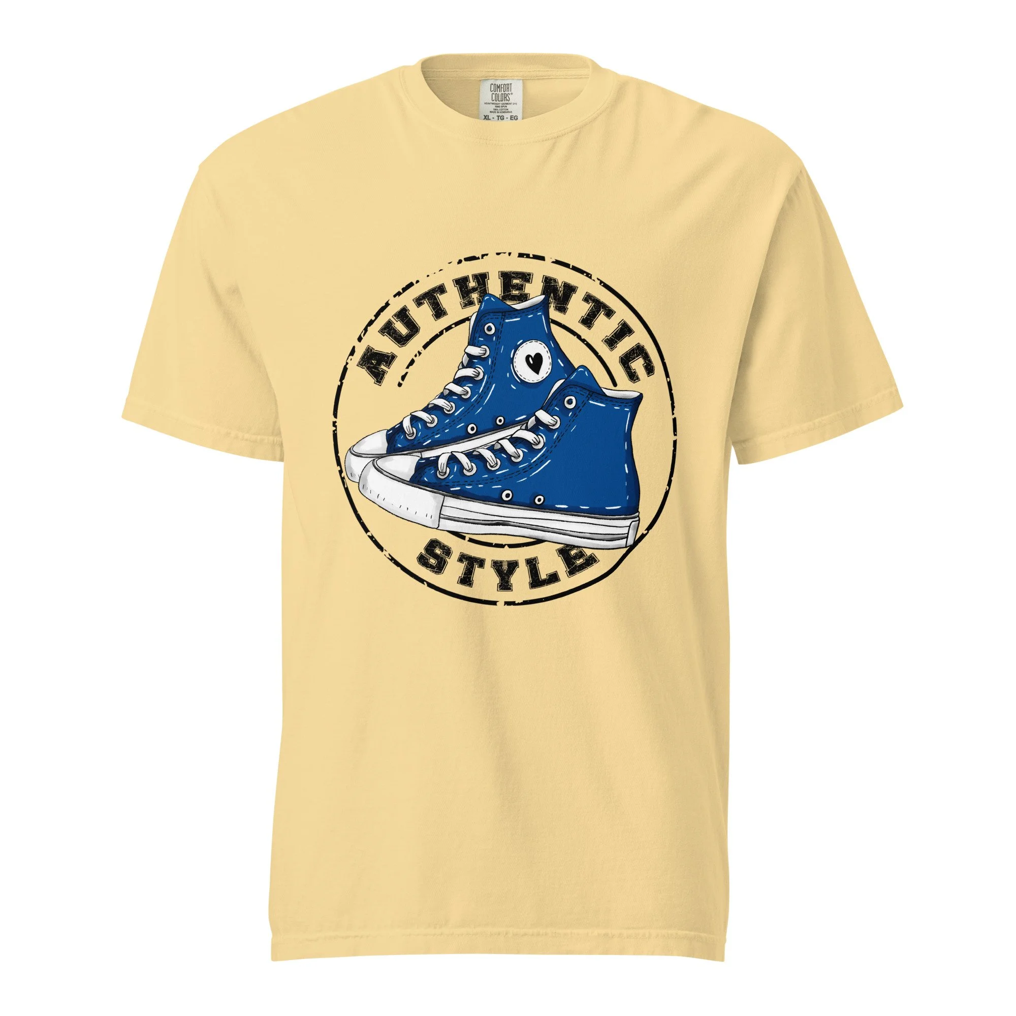 Authentic Style Blue Sneakers Tee