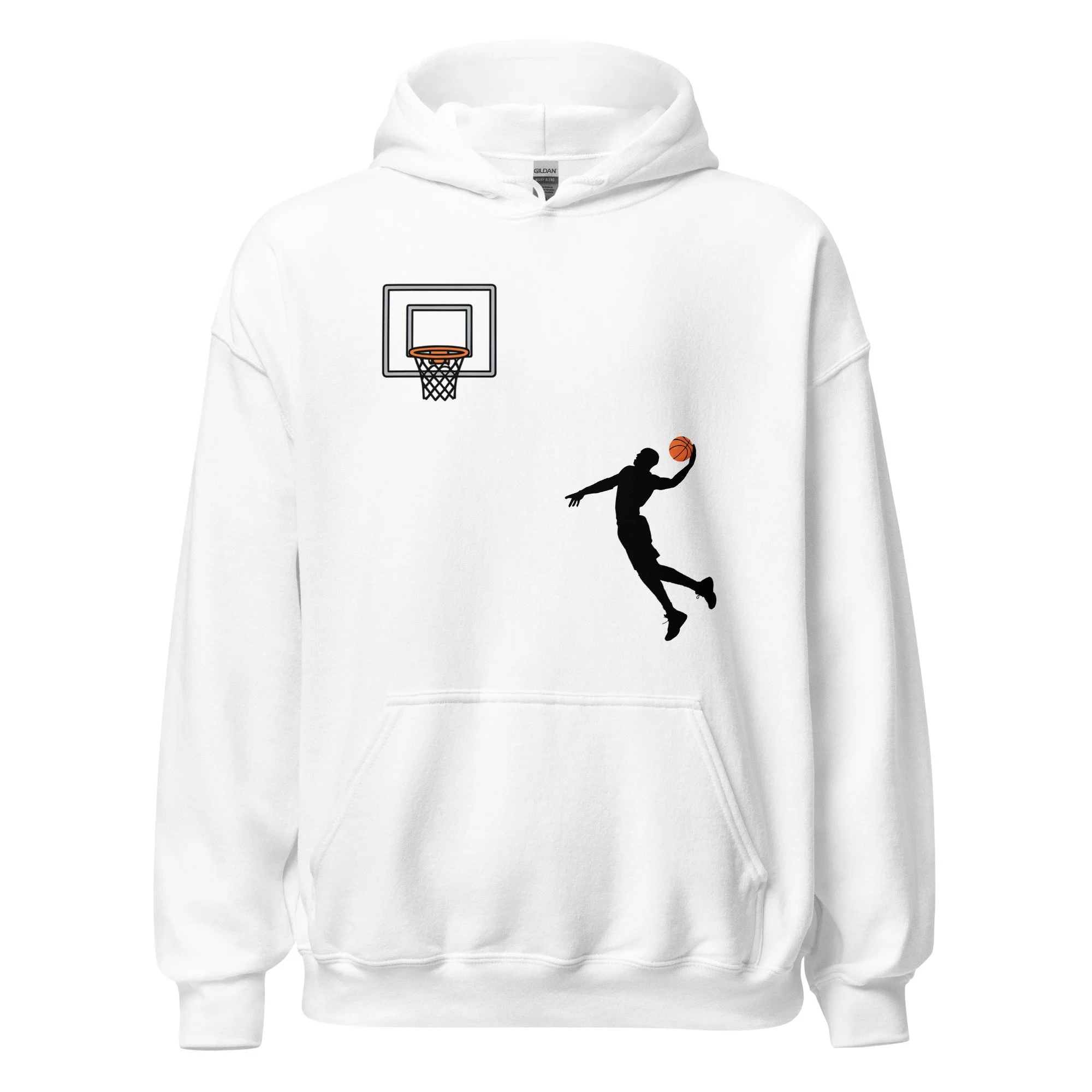 Basketball Classic Cotton Hoodie Sweatshirt