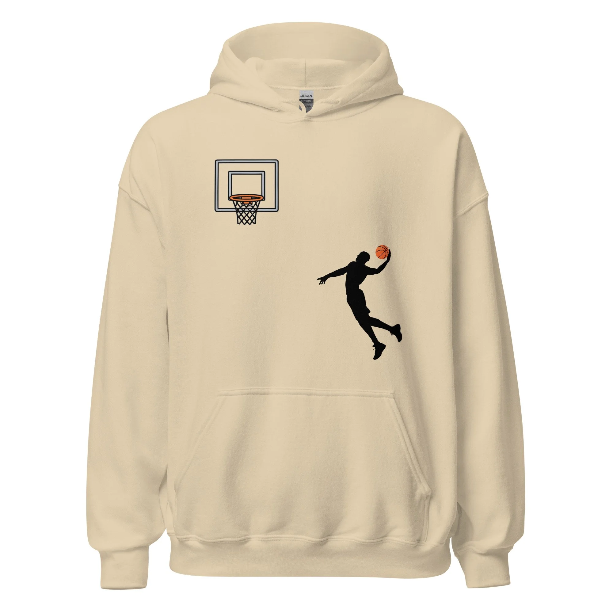 Basketball Classic Cotton Hoodie Sweatshirt