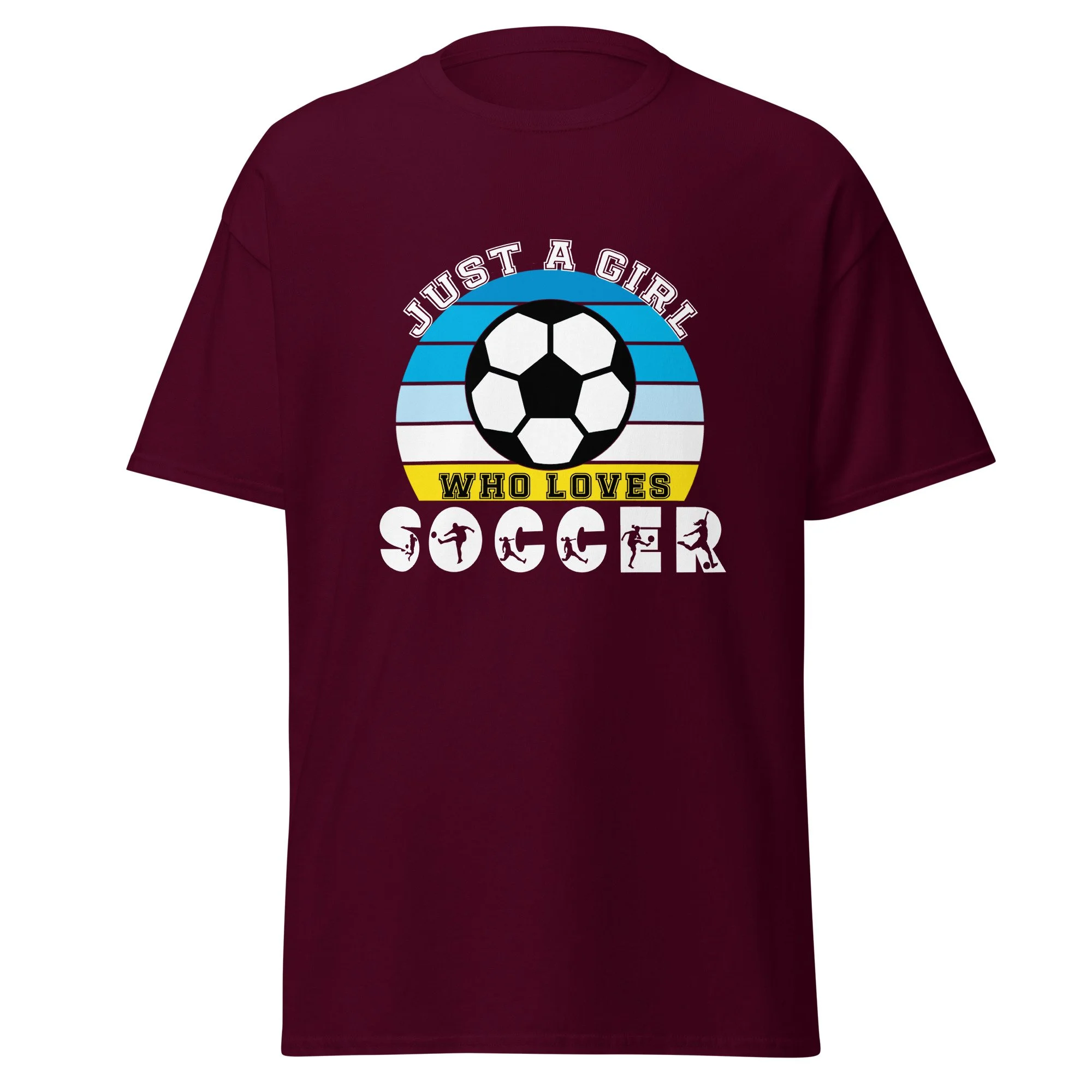 Just a Girl Who Loves Soccer Classic Tee