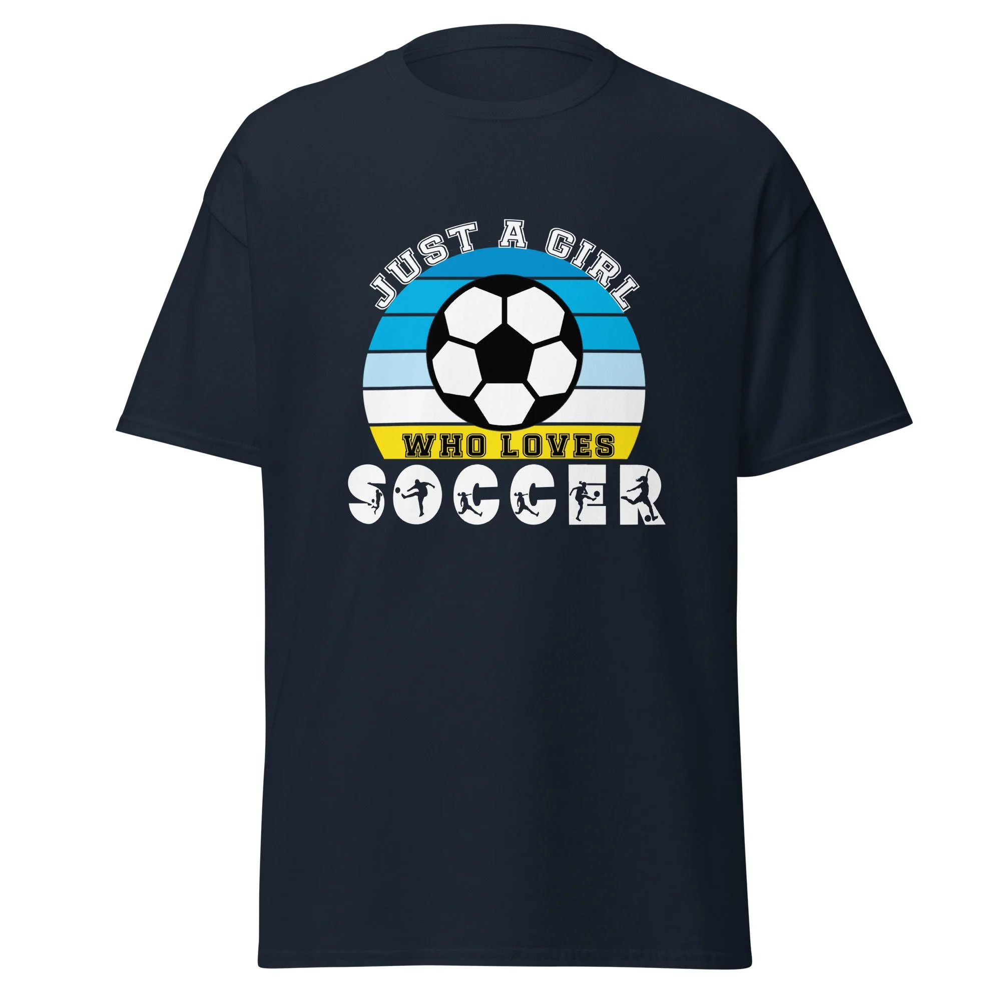 Just a Girl Who Loves Soccer Classic Tee