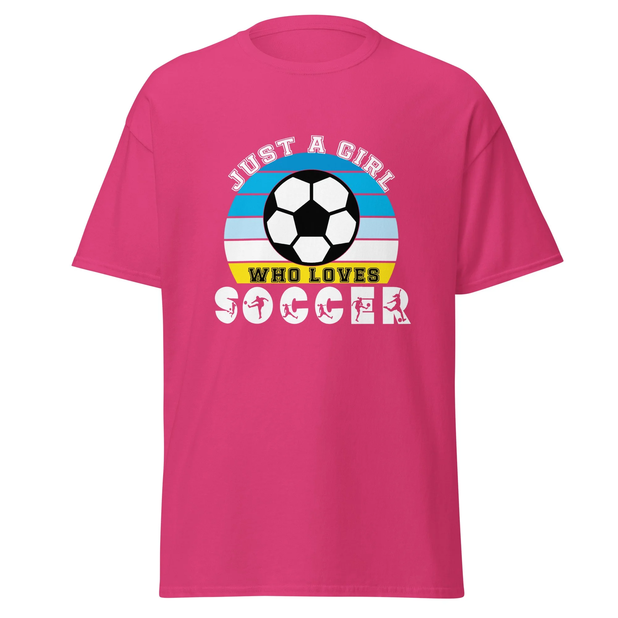 Just a Girl Who Loves Soccer Classic Tee