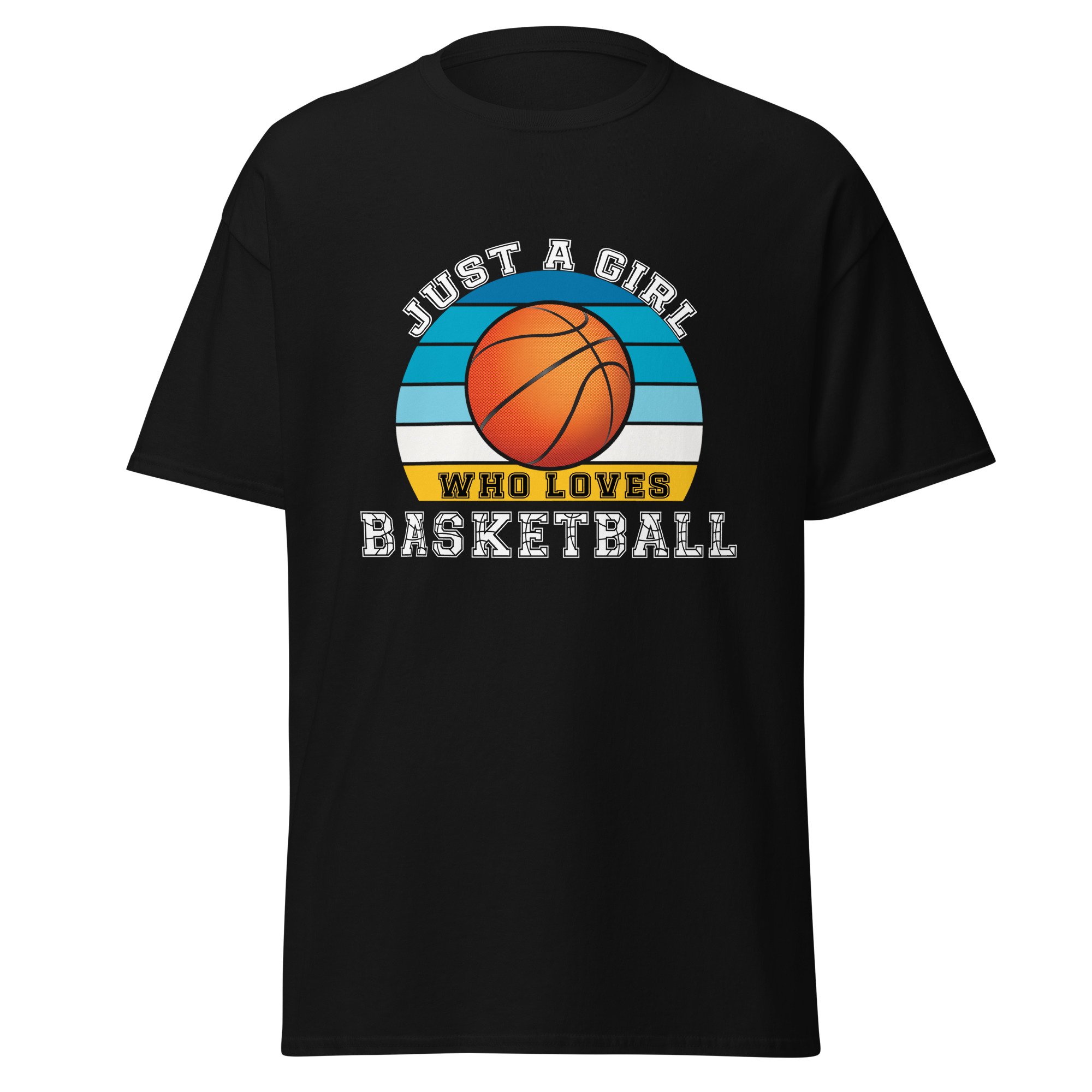 Just a Girl Who Loves Basketball Classic Sports Tee