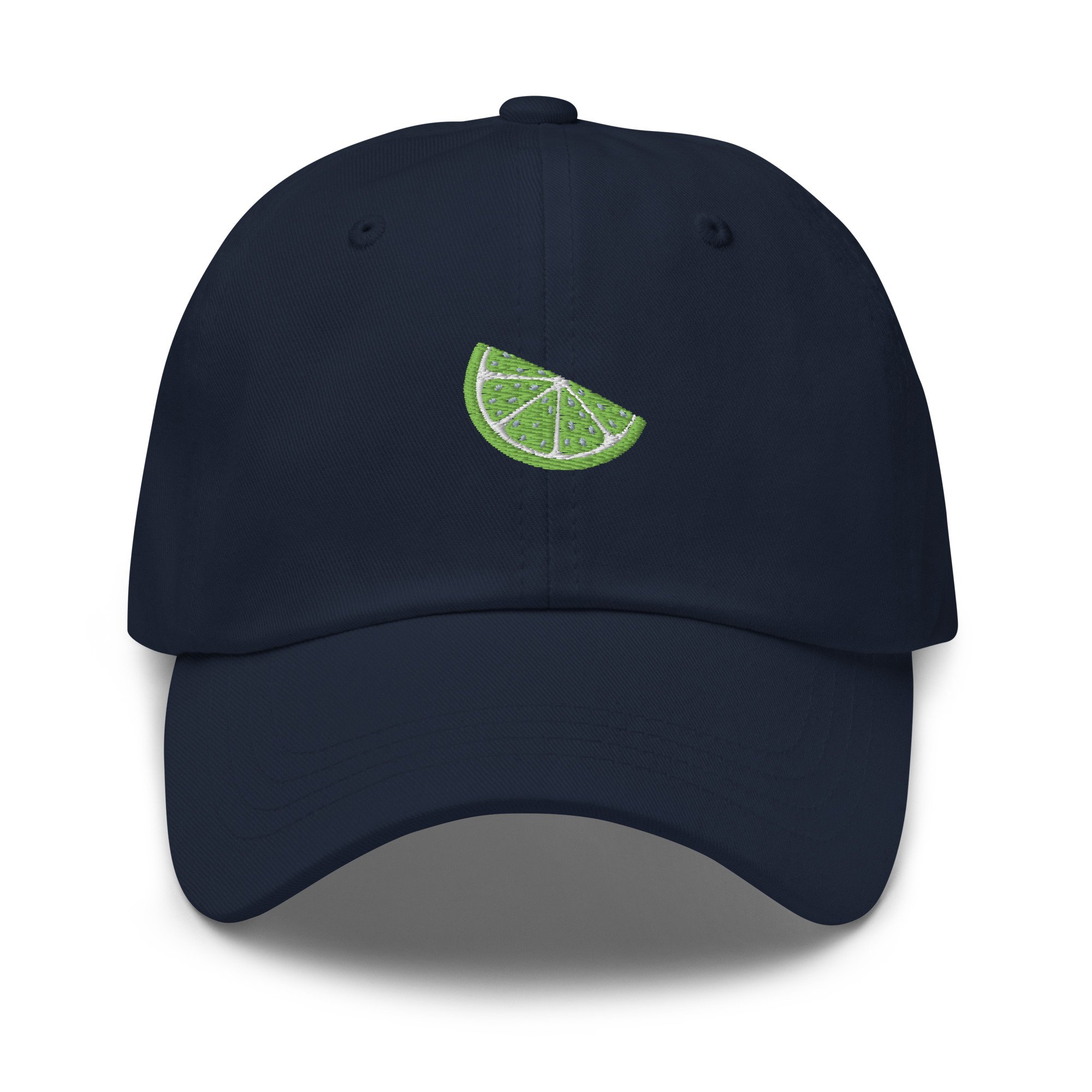 Embroidered Lime Wedge Ball Cap