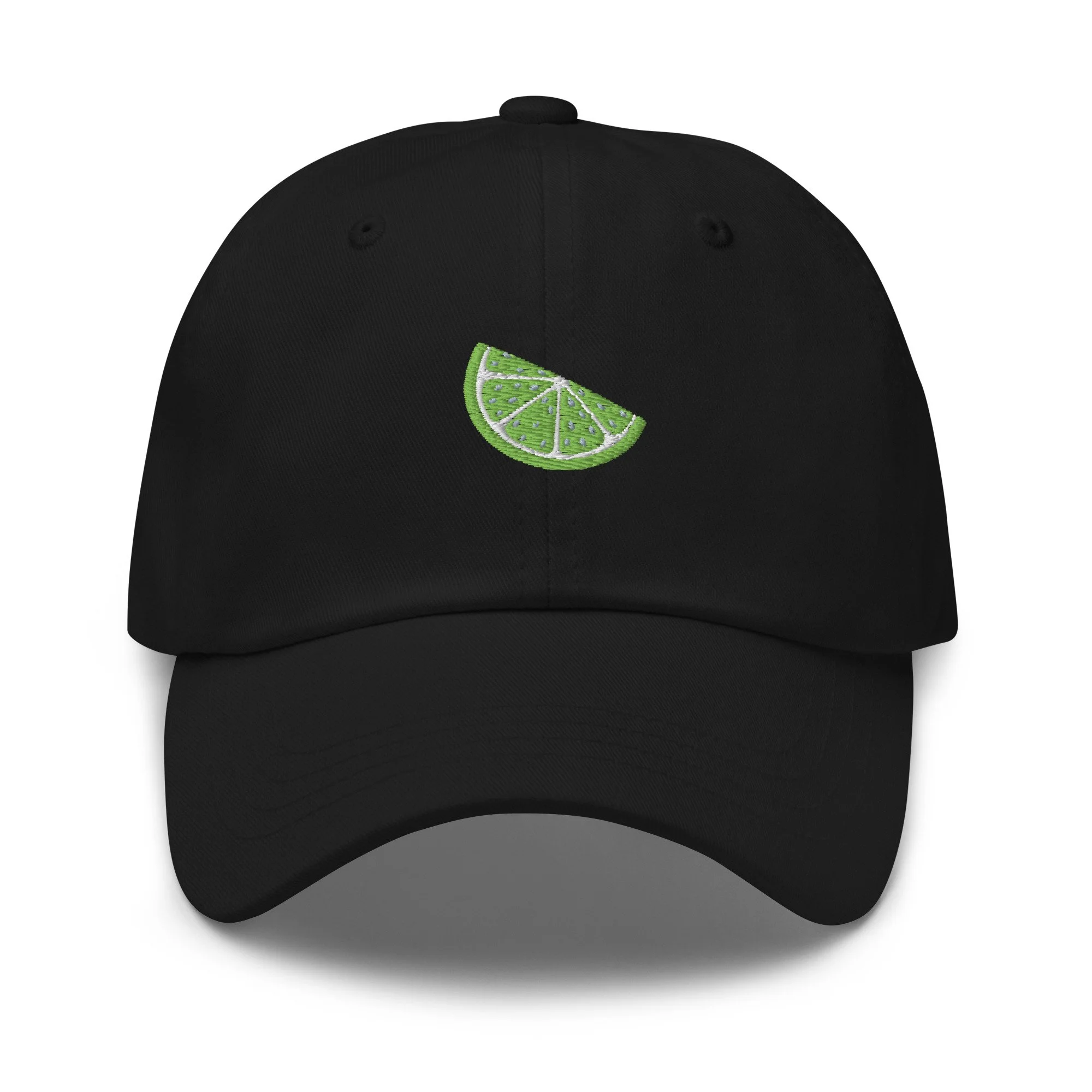 Embroidered Lime Wedge Ball Cap