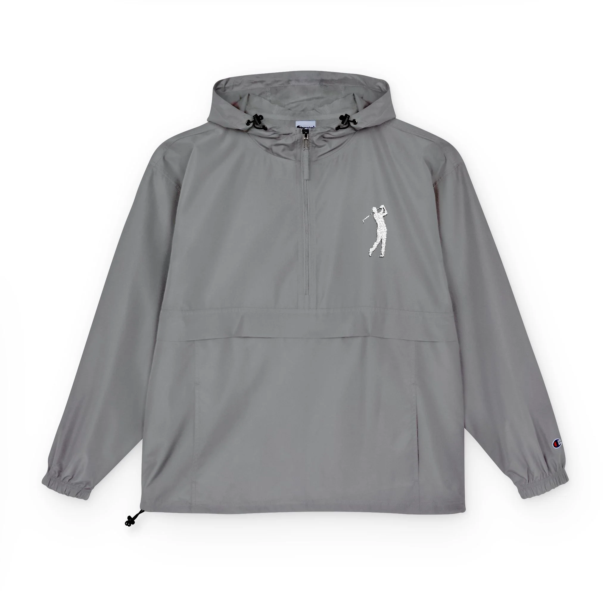 Embroidered Golfer Packable Champion Anorak Jacket