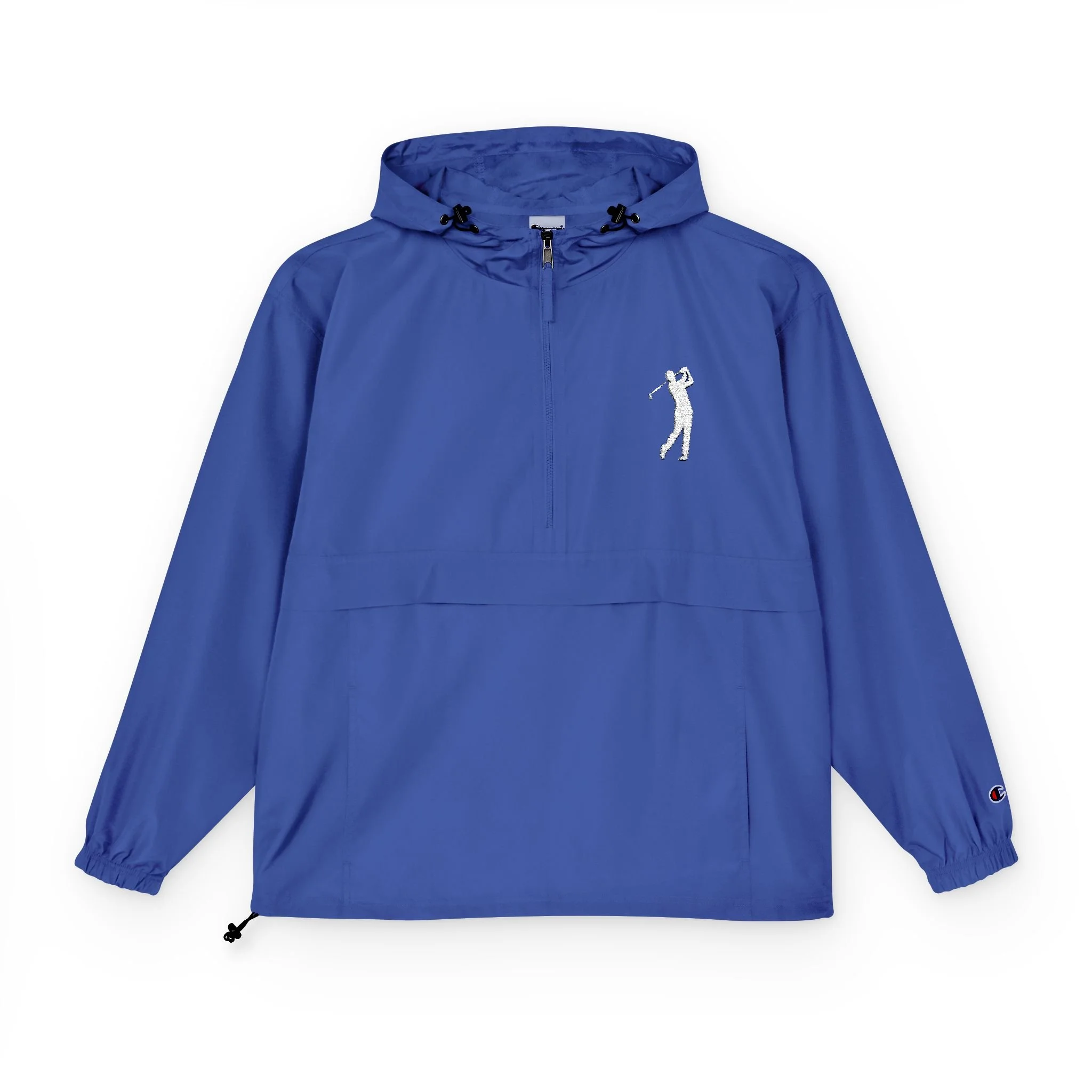 Embroidered Golfer Packable Champion Anorak Jacket