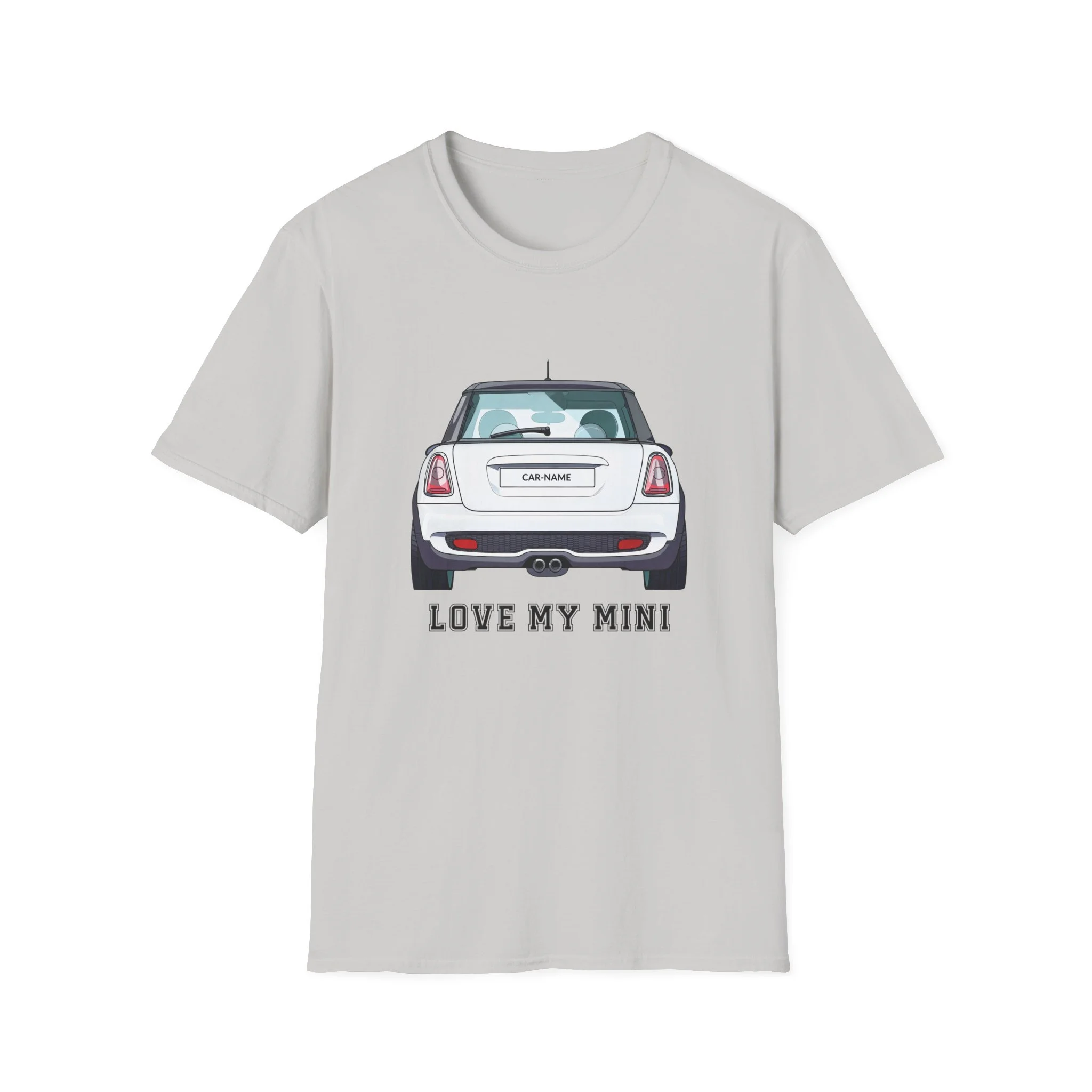 Personalized Love My Mini License Plate Tee