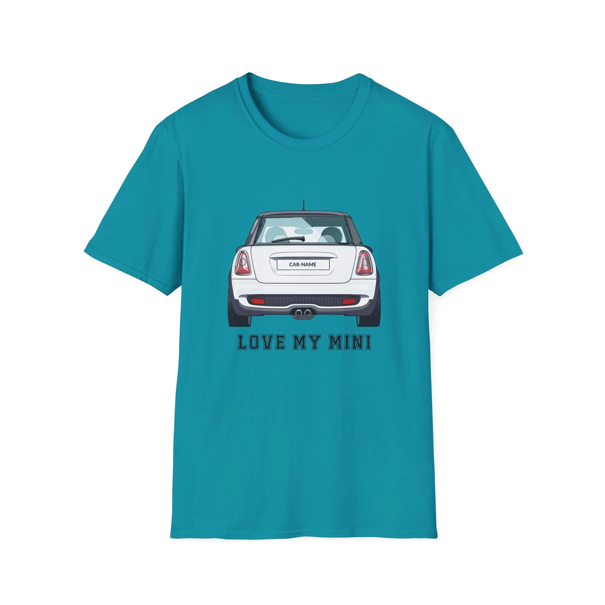 Personalized Love My Mini License Plate Tee