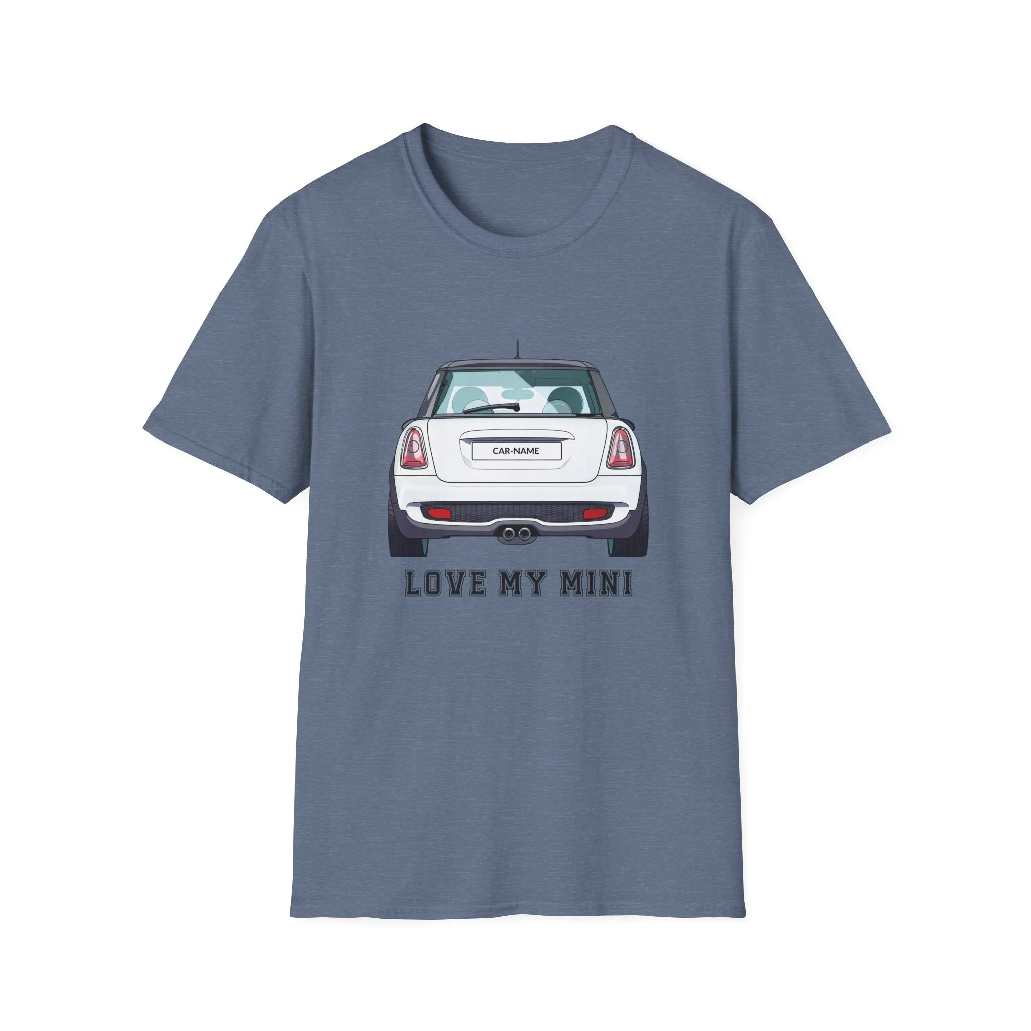 Personalized Love My Mini License Plate Tee