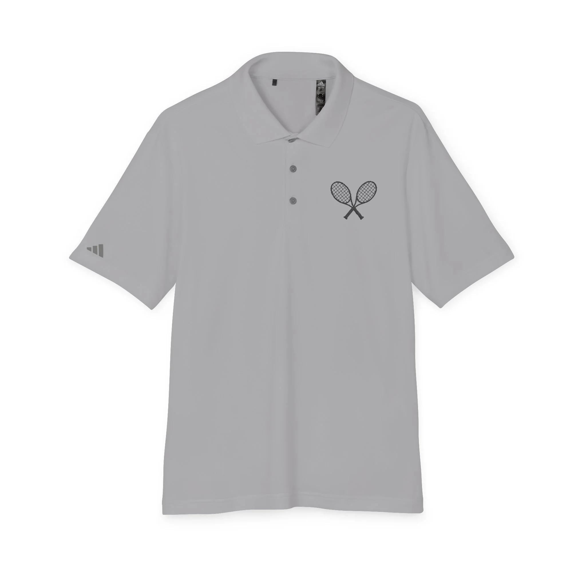 Adidas Performance Polo Embroidered Tennis Rackets
