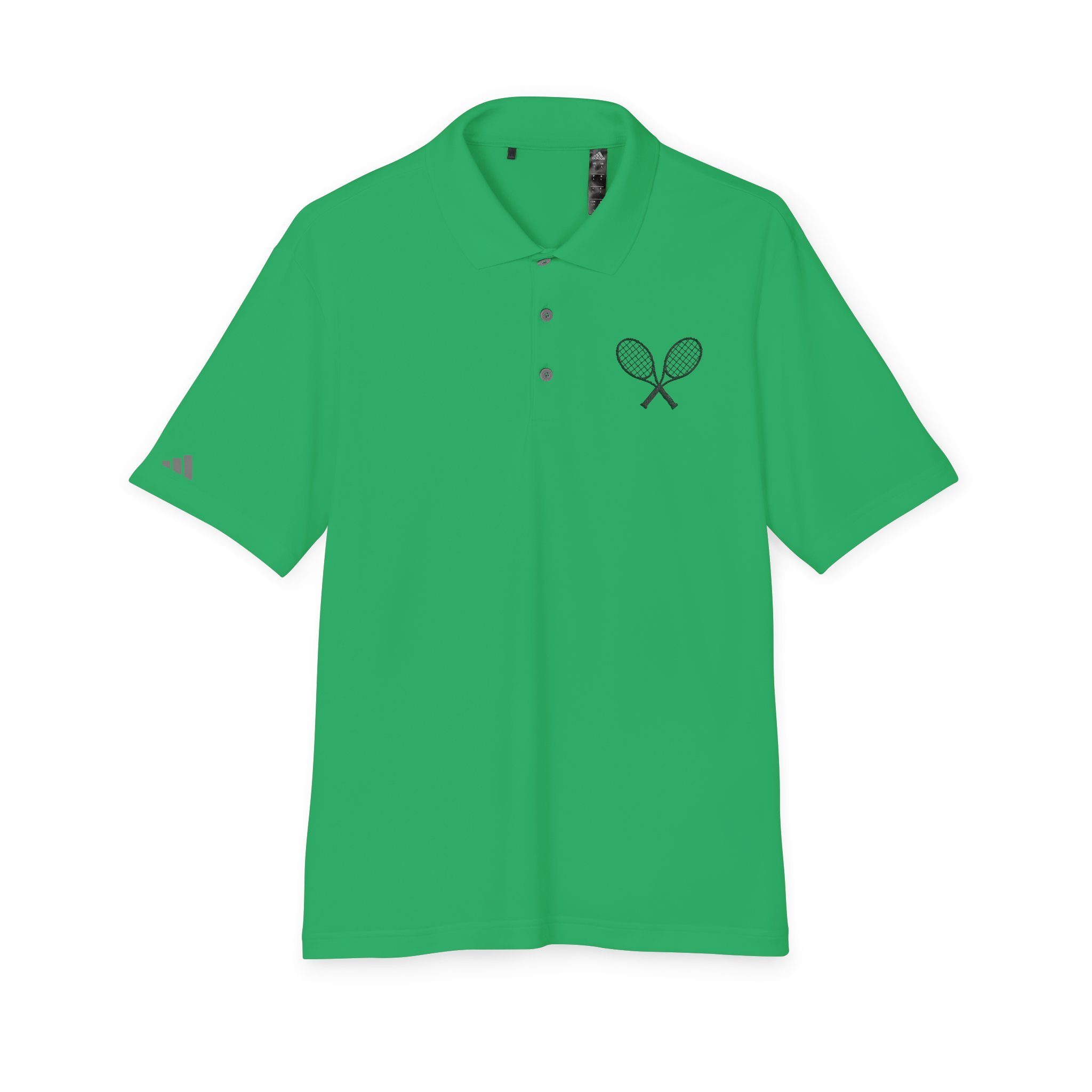 Adidas Performance Polo Embroidered Tennis Rackets