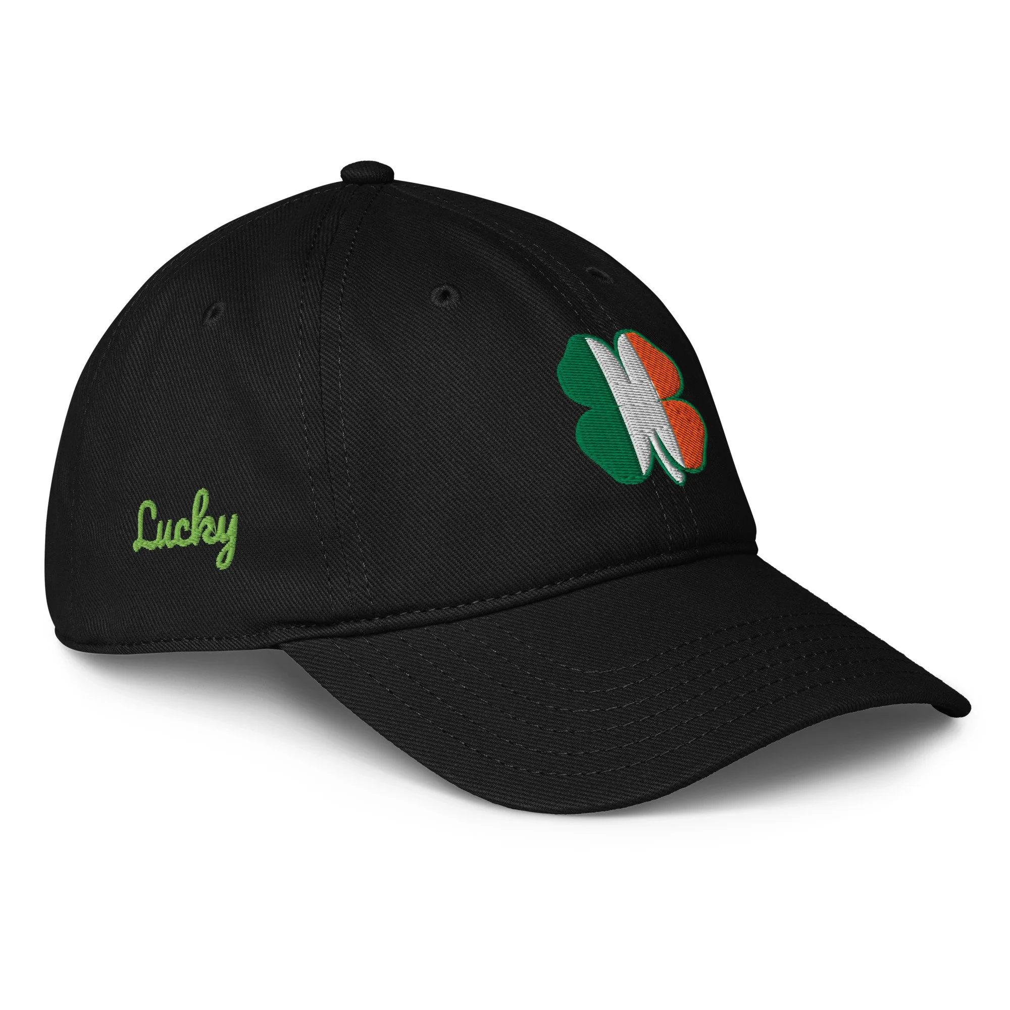 Lucky Irish Shamrock Low-profile Cap