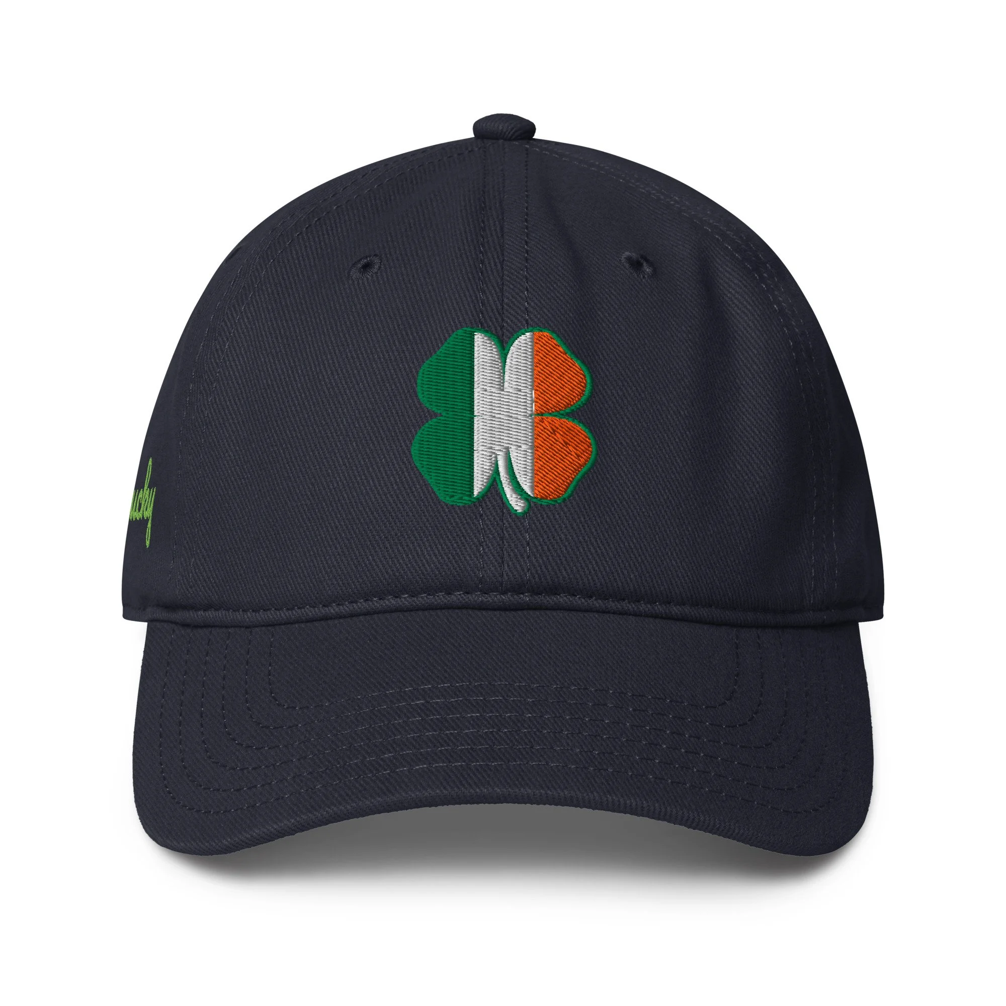 Lucky Irish Shamrock Low-profile Cap