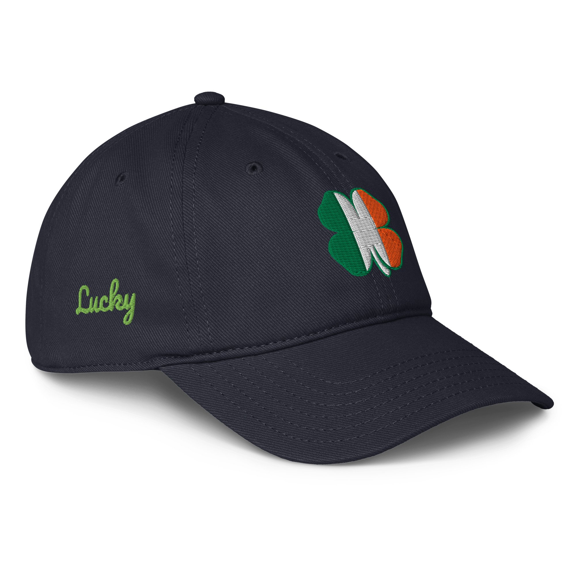 Lucky Irish Shamrock Low-profile Cap