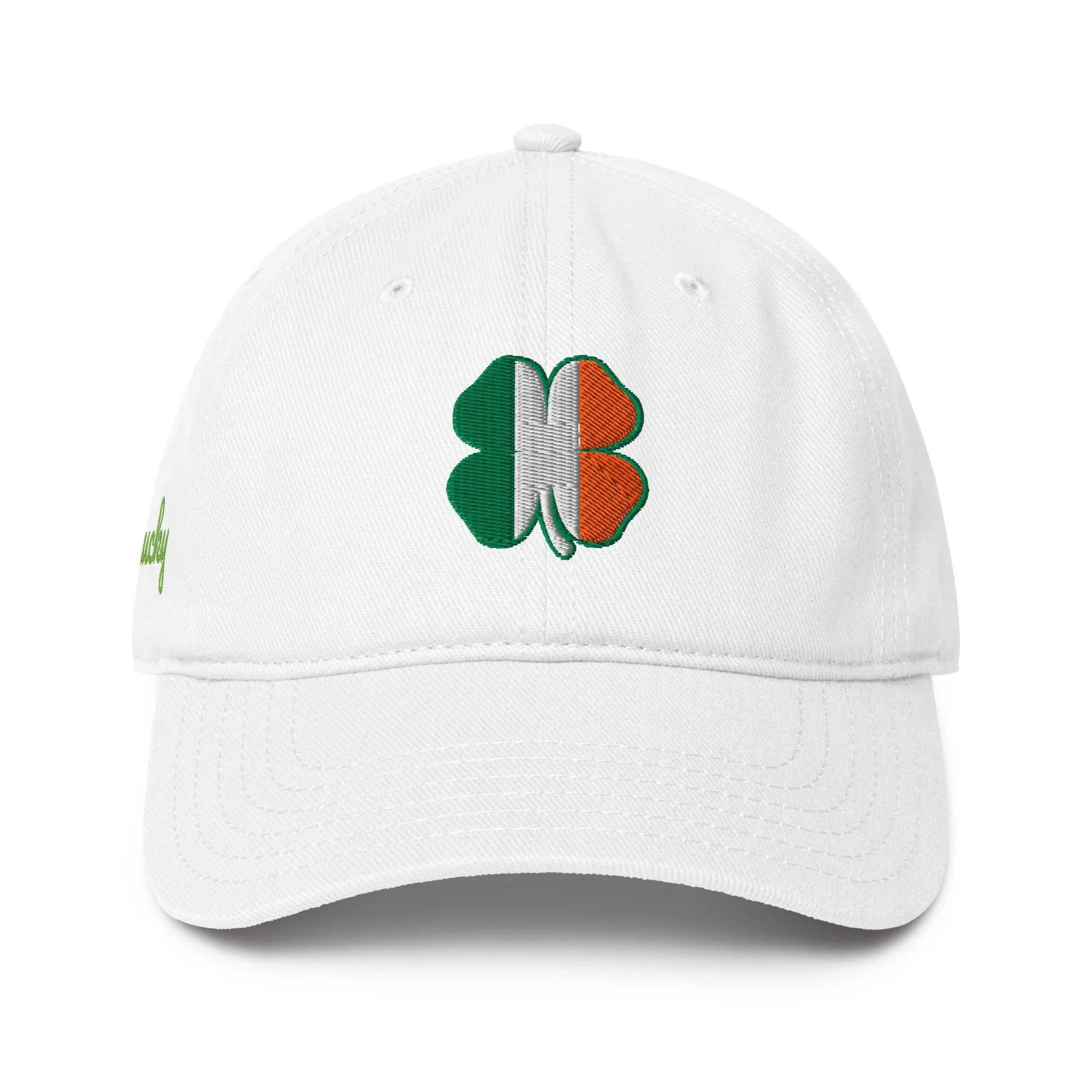 Lucky Irish Shamrock Low-profile Cap
