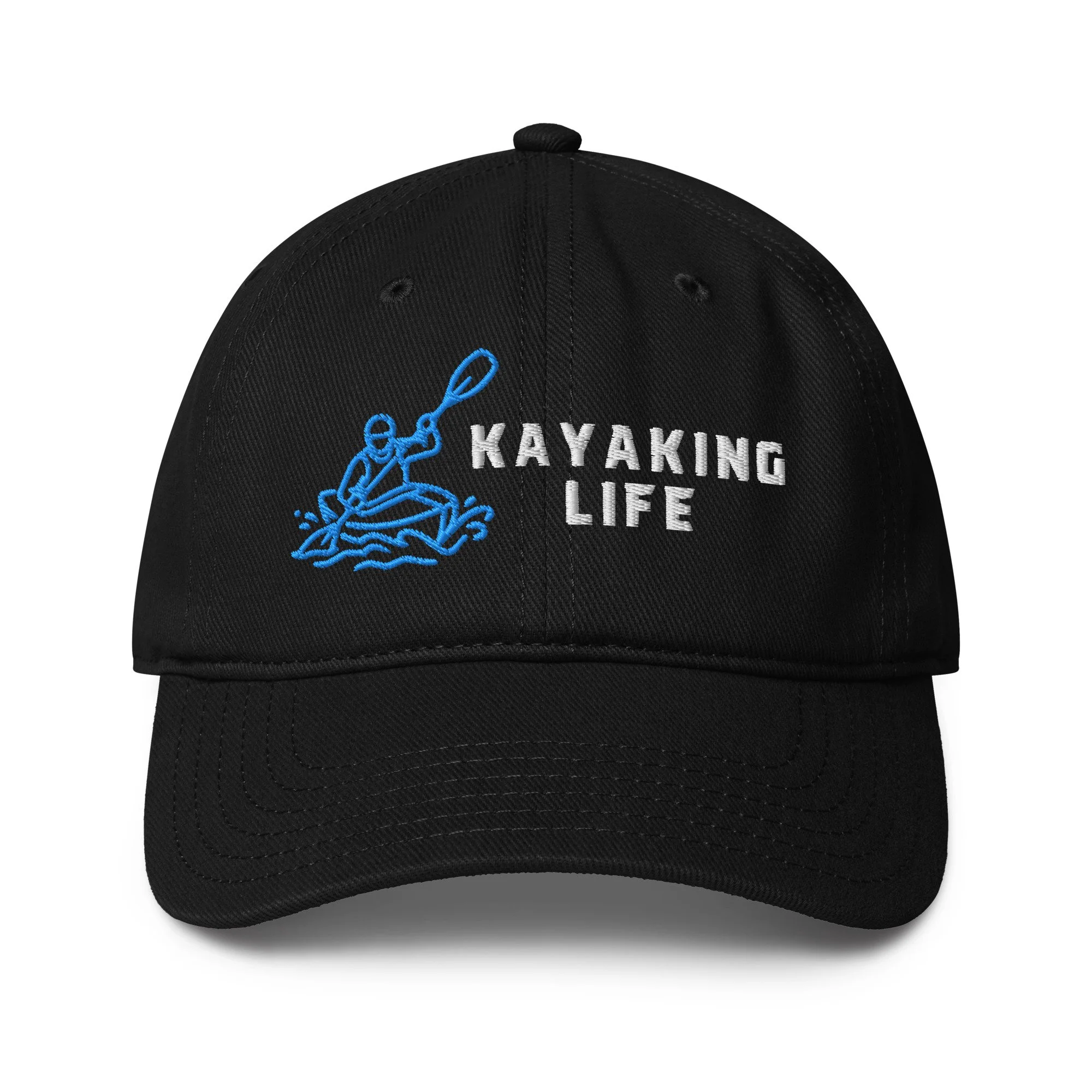 Embroidered Kayaking Life Low-profile Cap