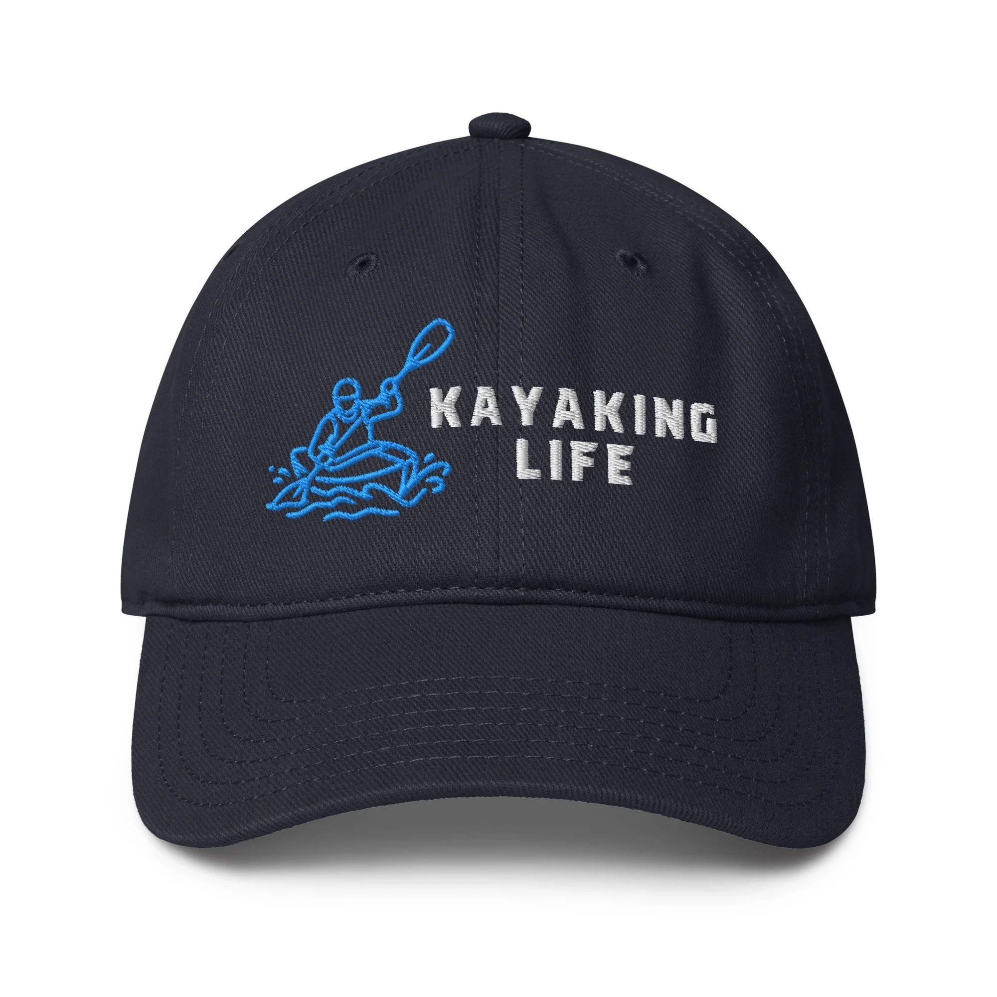Embroidered Kayaking Life Low-profile Cap