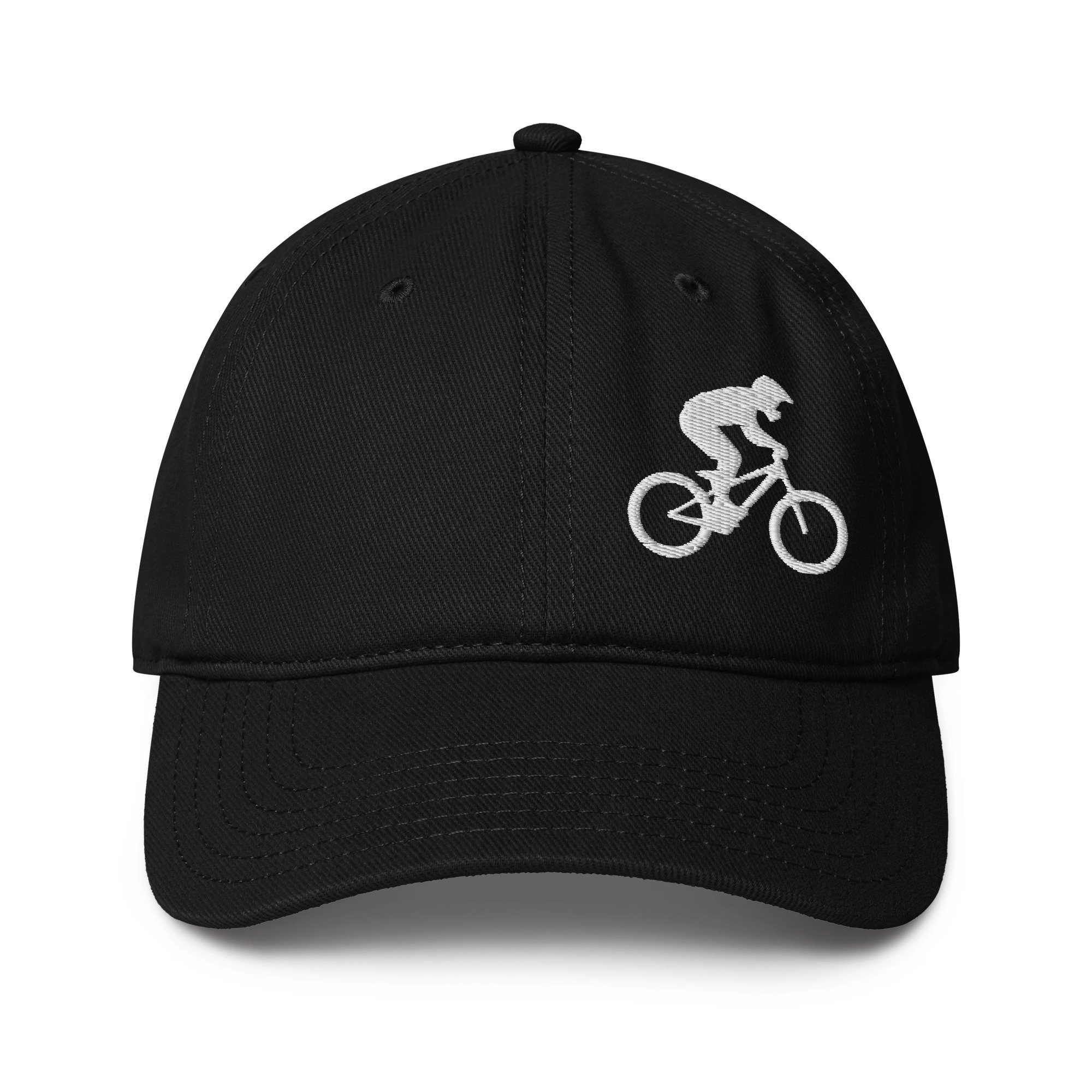 Embroidered Mountain Bike Low-profile Cap