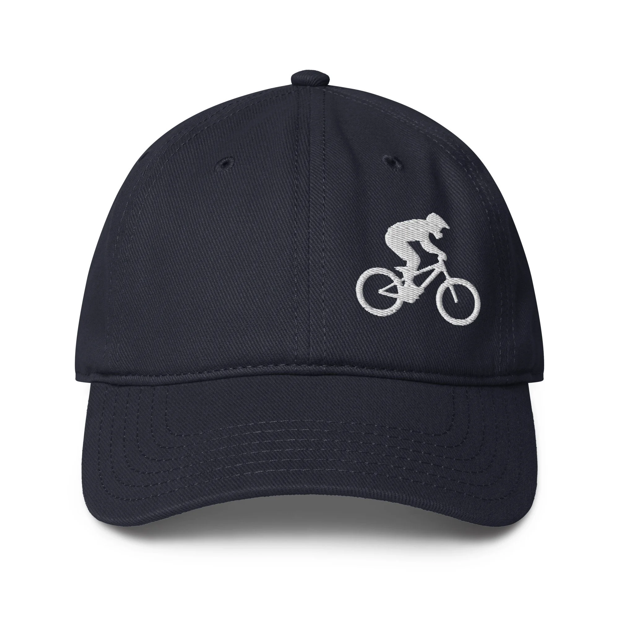 Embroidered Mountain Bike Low-profile Cap