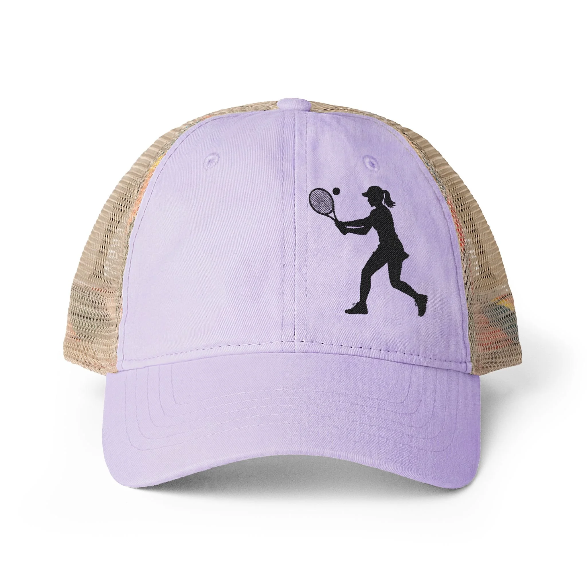 Women's Tennis Washed Mesh-Back TESS Cap