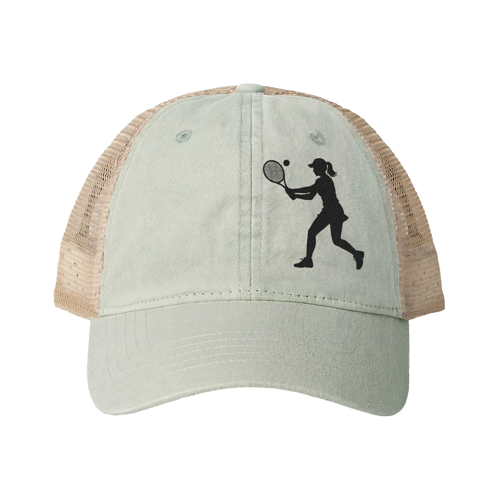 Women's Tennis Washed Mesh-Back TESS Cap