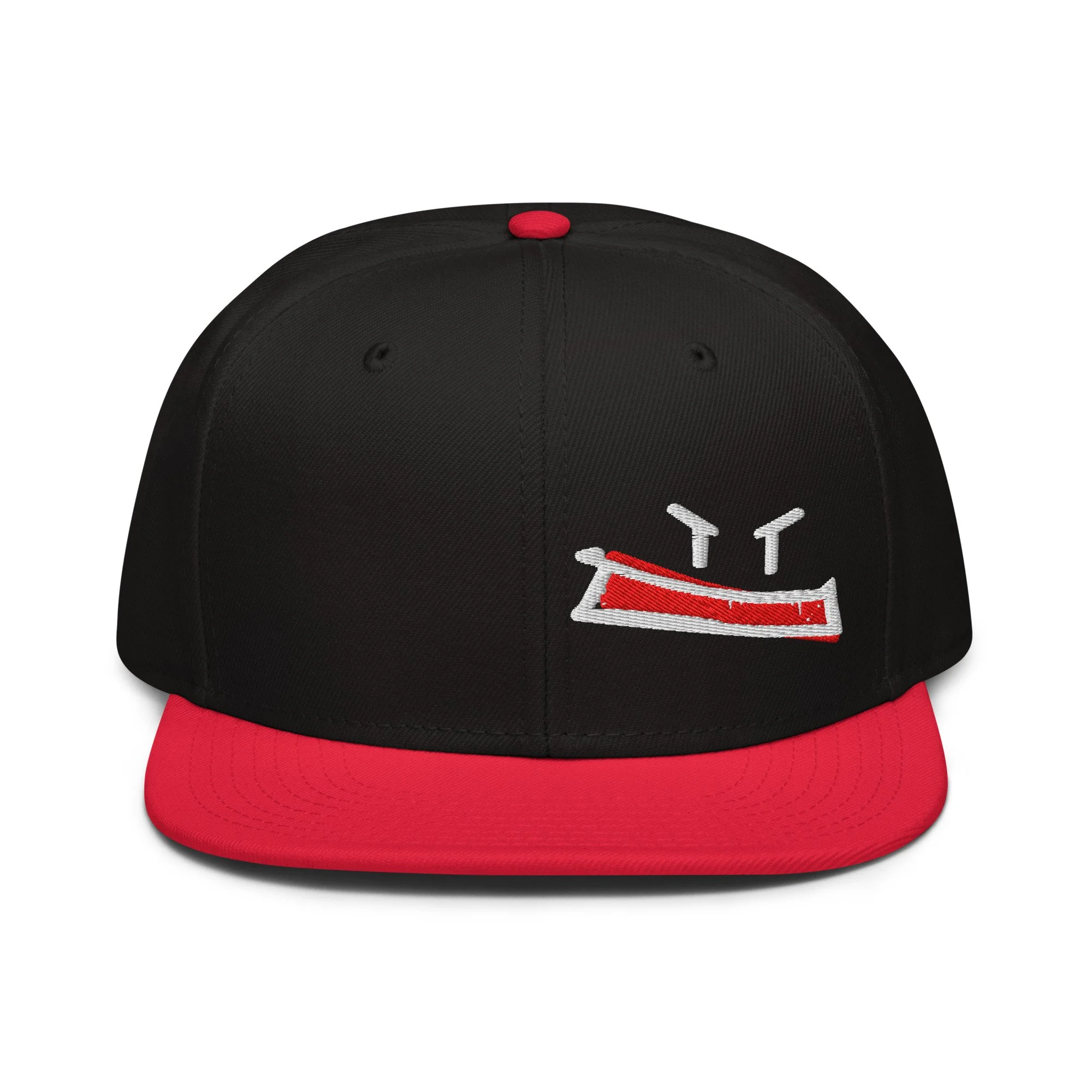 Embroidered Graffiti Face Streetwear Snapback Hat