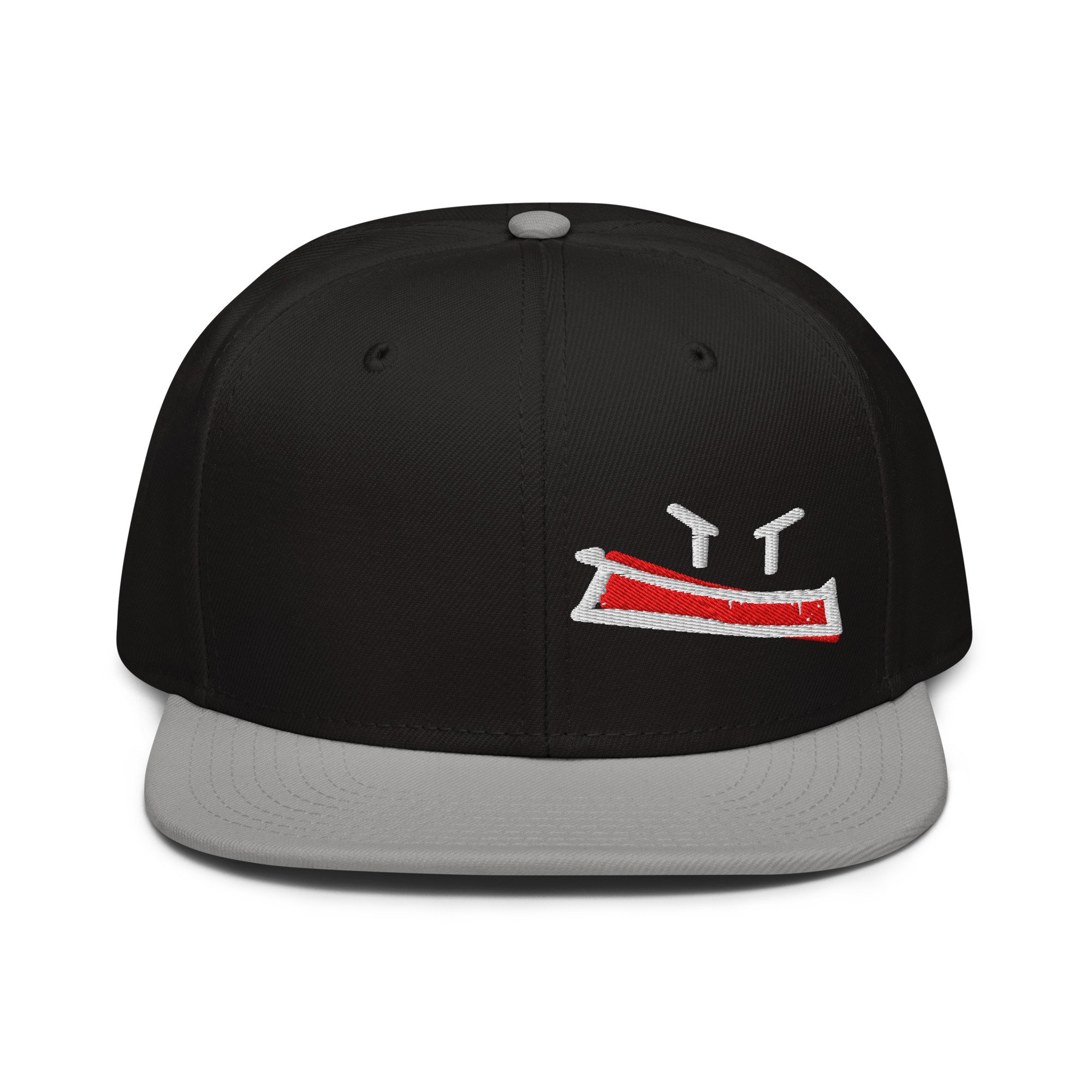 Embroidered Graffiti Face Streetwear Snapback Hat
