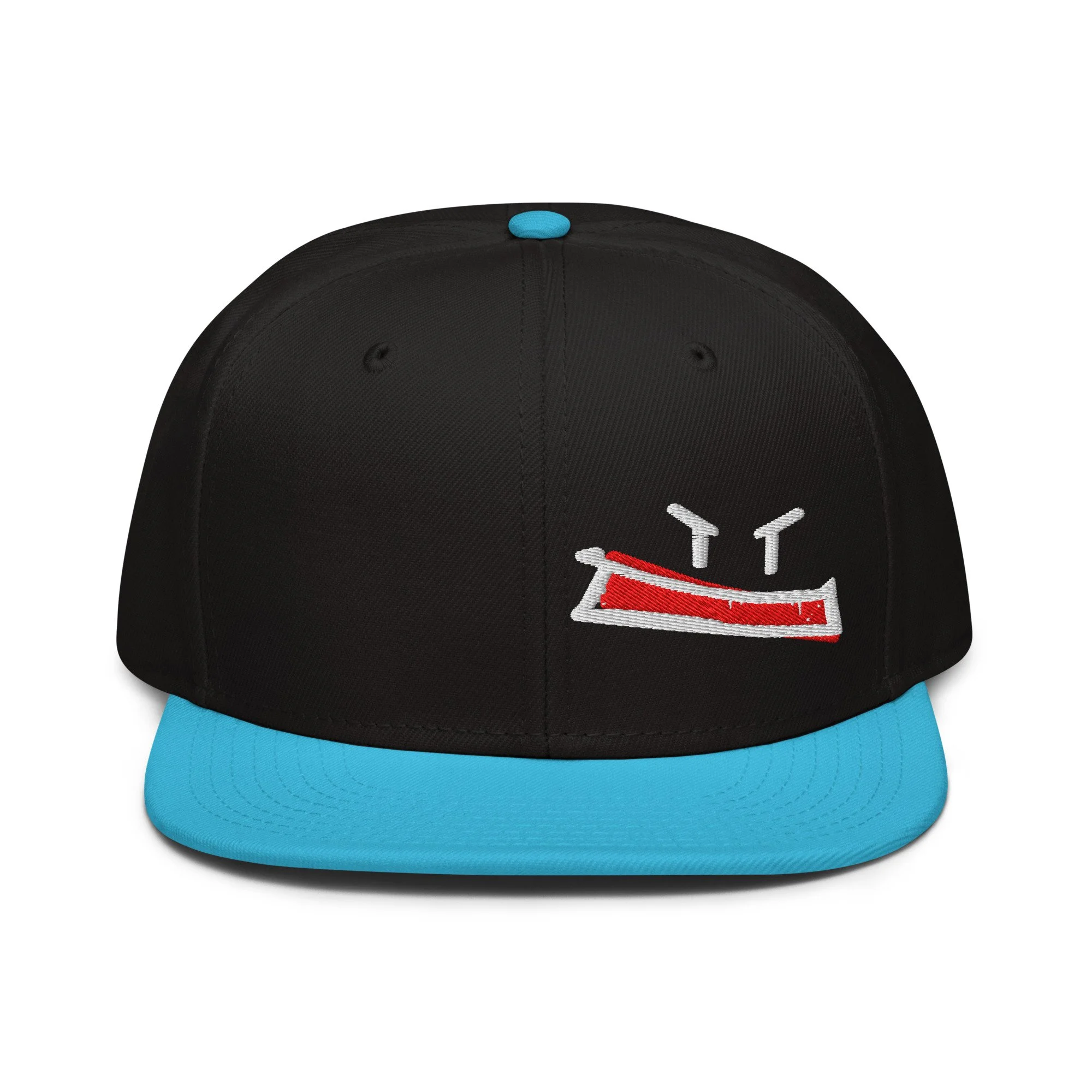 Embroidered Graffiti Face Streetwear Snapback Hat