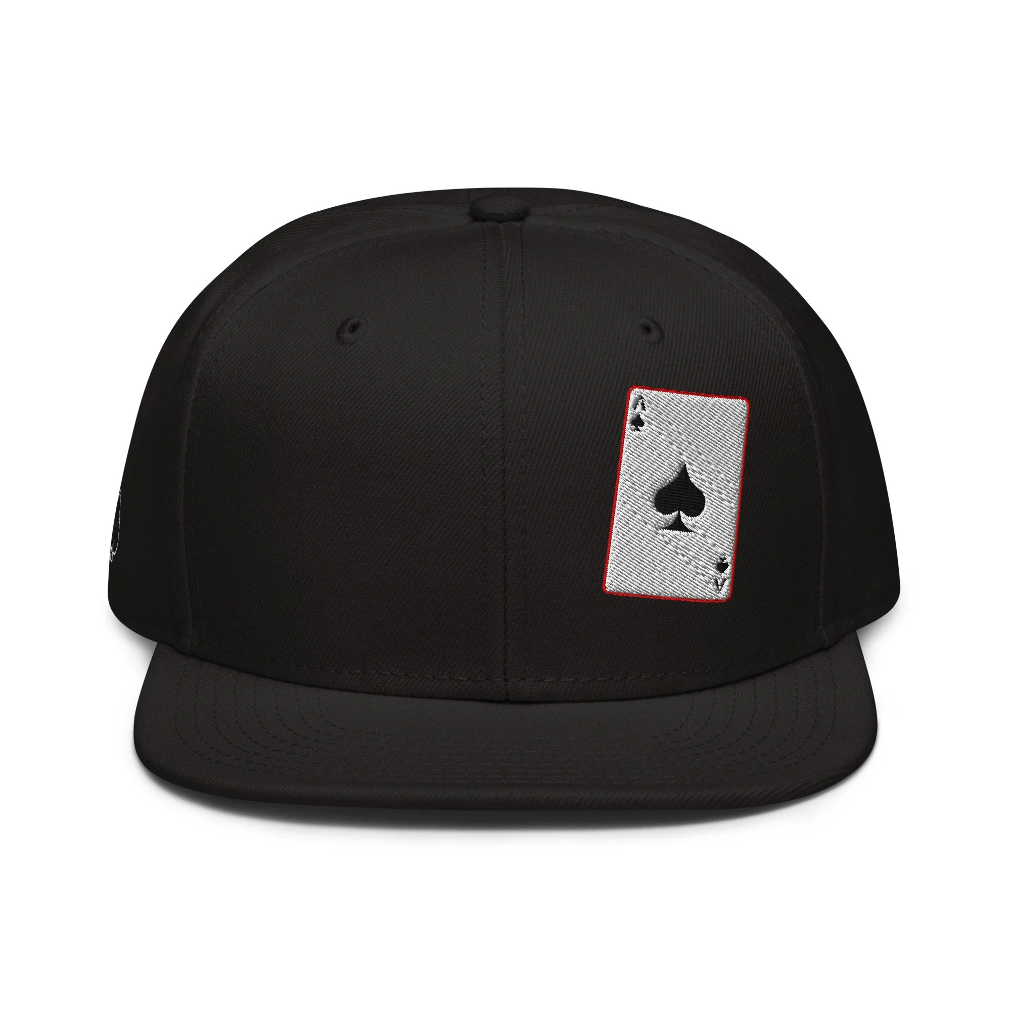 Ace of Spades Card Snapback Cap