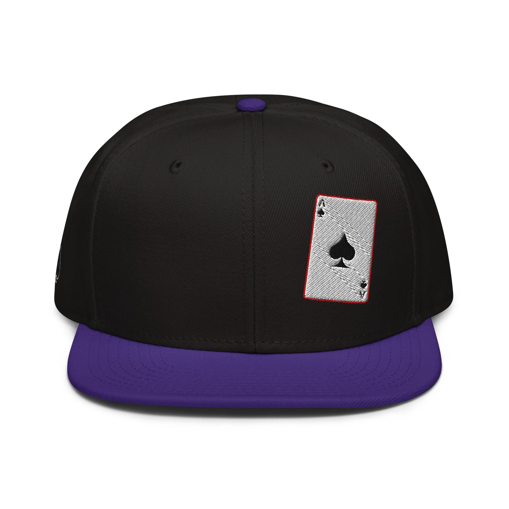 Ace of Spades Card Snapback Cap