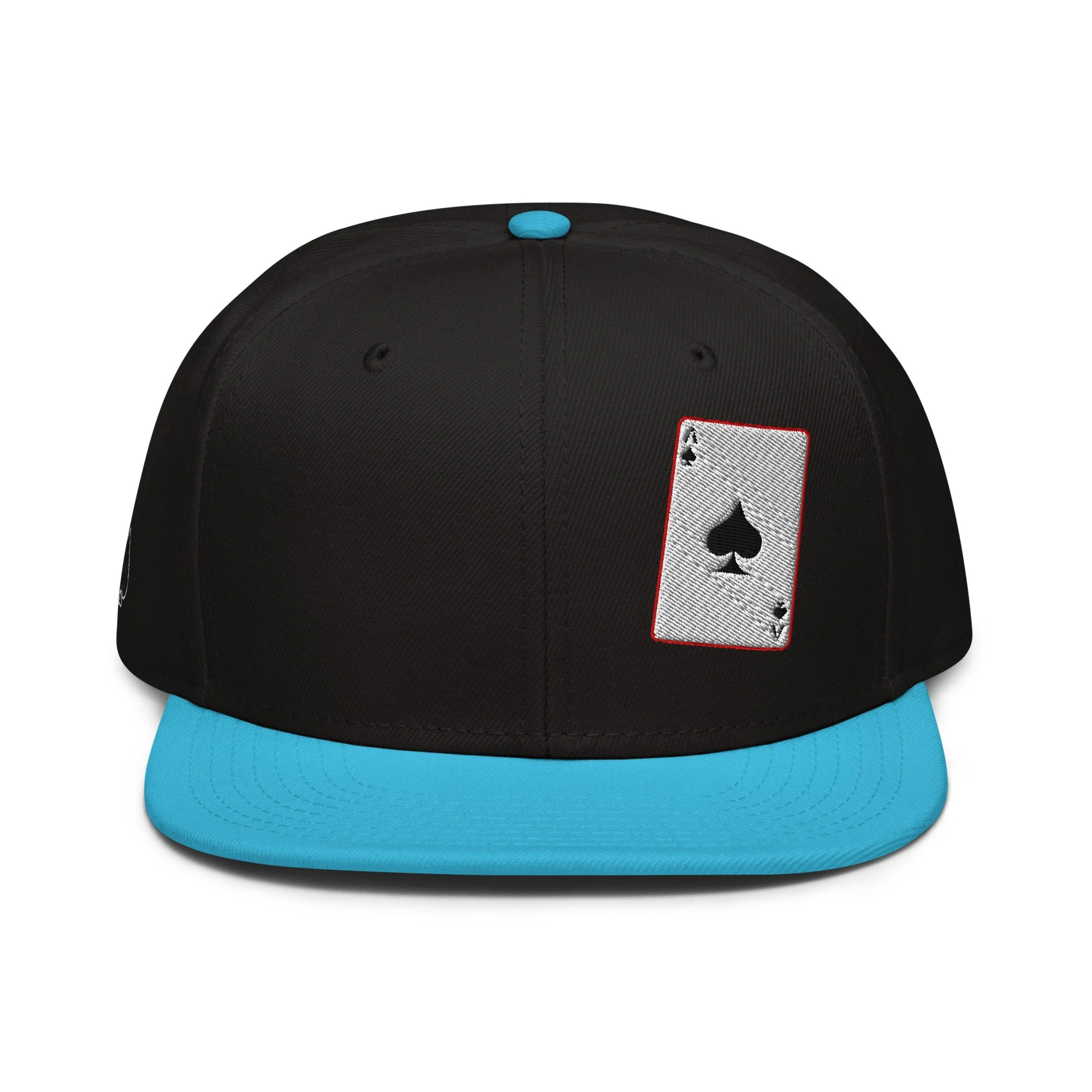 Ace of Spades Card Snapback Cap