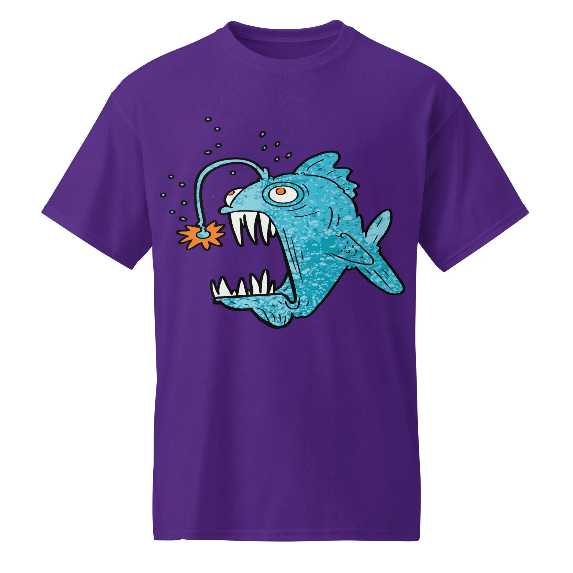 Funky Deep Sea Fish Unisex DryBlend® T-shirt