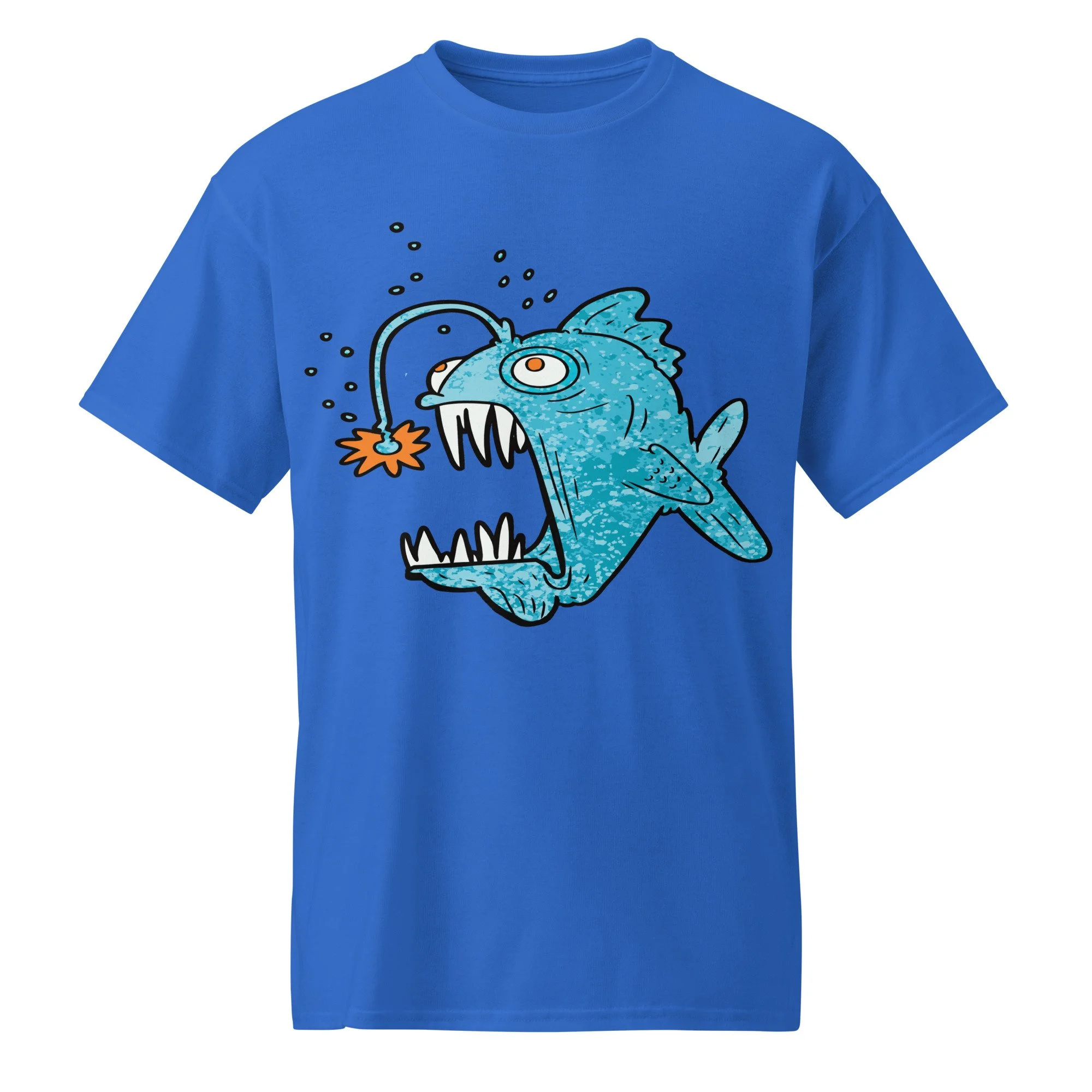 Funky Deep Sea Fish Unisex DryBlend® T-shirt