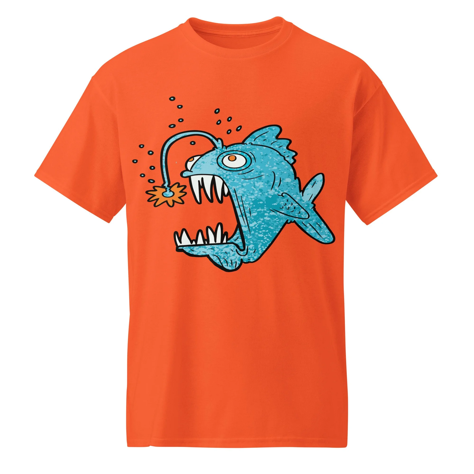 Funky Deep Sea Fish Unisex DryBlend® T-shirt