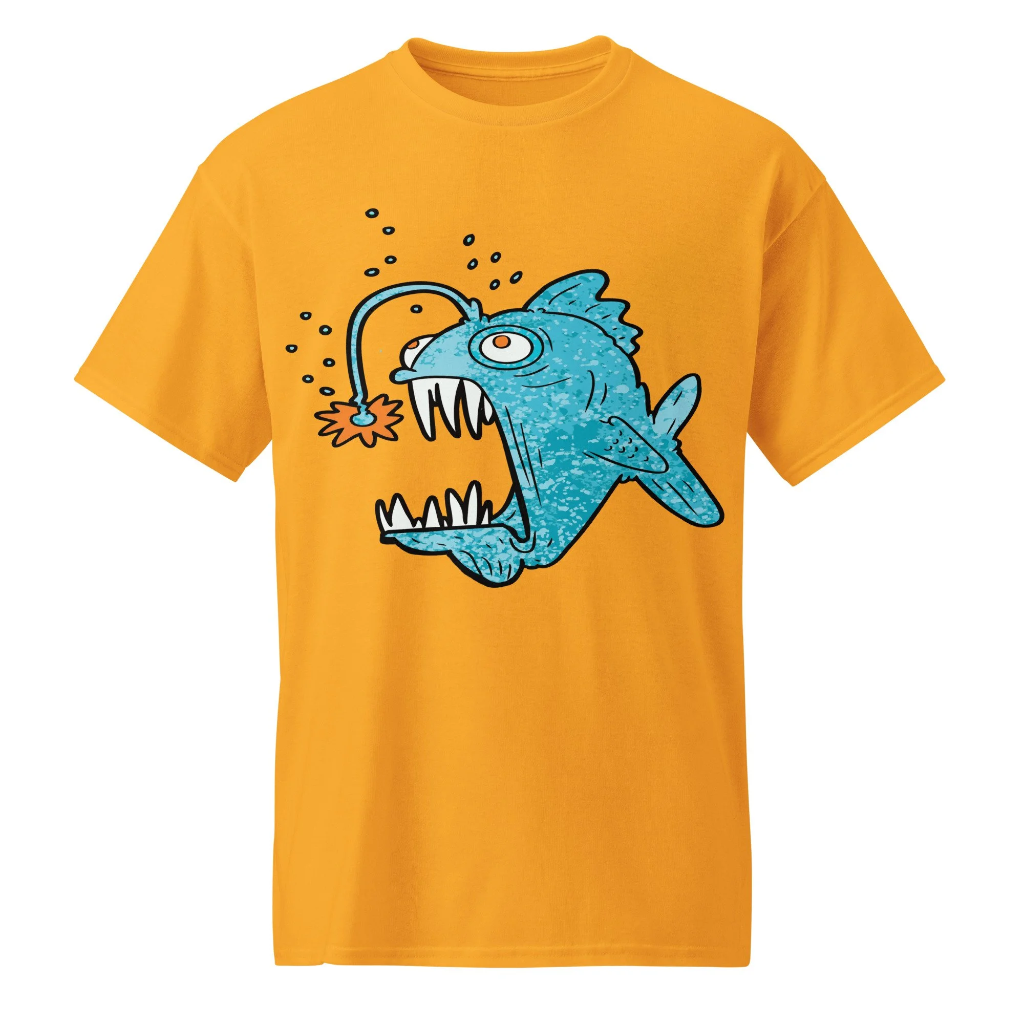 Funky Deep Sea Fish Unisex DryBlend® T-shirt