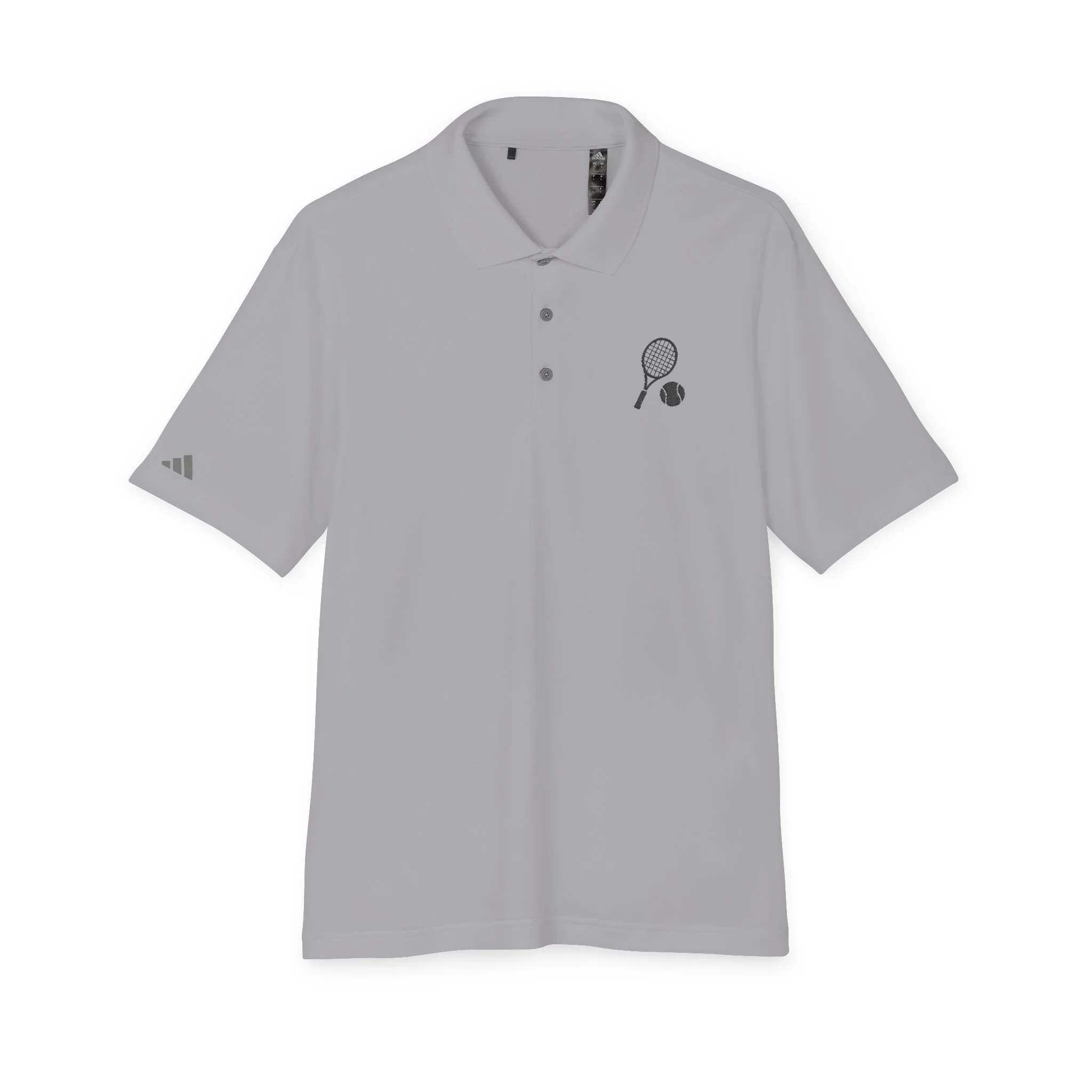 Adidas Performance Polo Embroidered Tennis Racket & Ball
