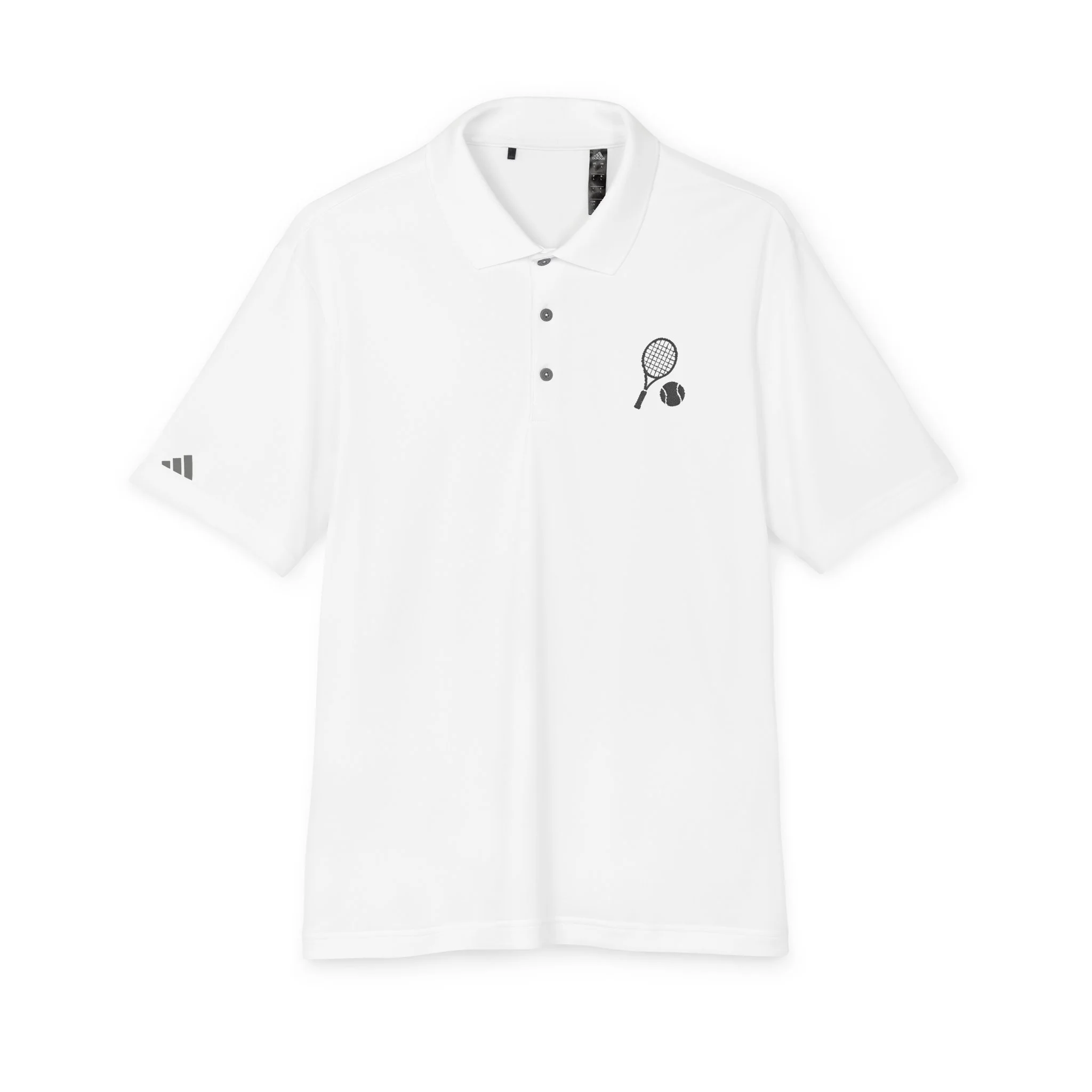 Adidas Performance Polo Embroidered Tennis Racket & Ball