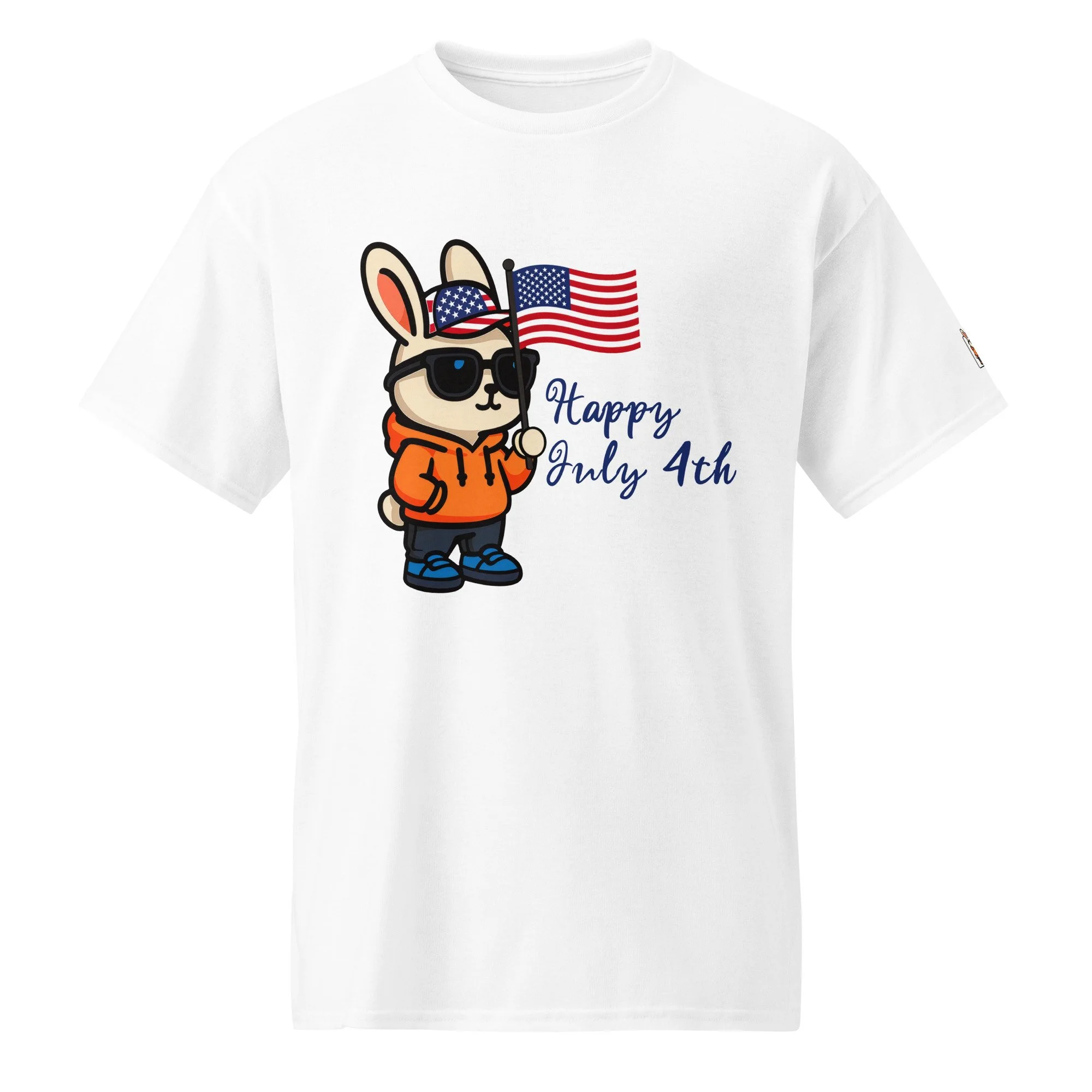 Orange Rabbit July 4th DryBlend® T-Shirt