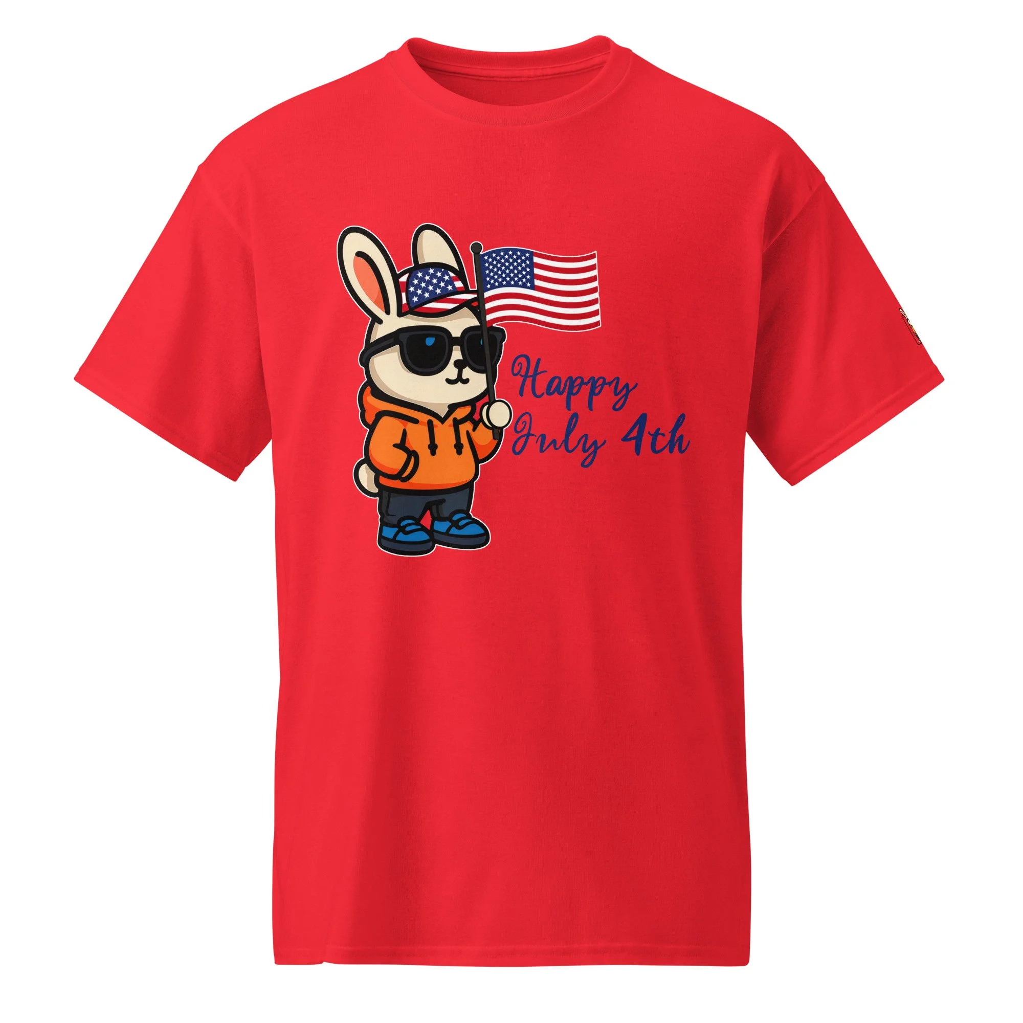 Orange Rabbit July 4th DryBlend® T-Shirt