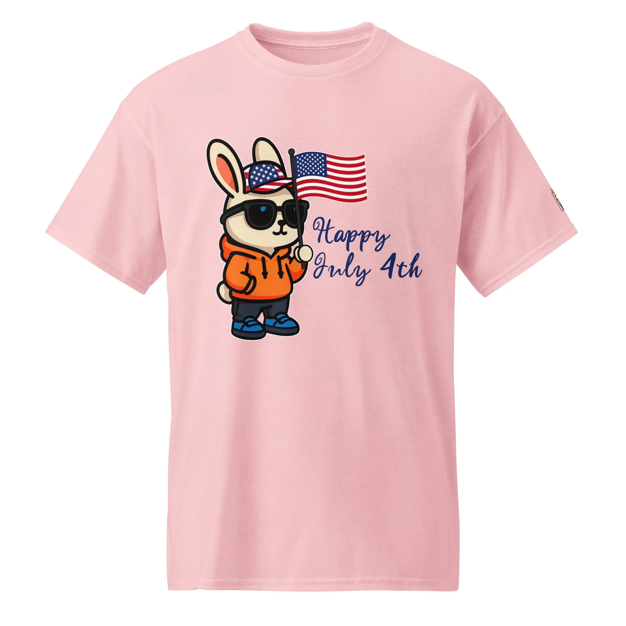 Orange Rabbit July 4th DryBlend® T-Shirt