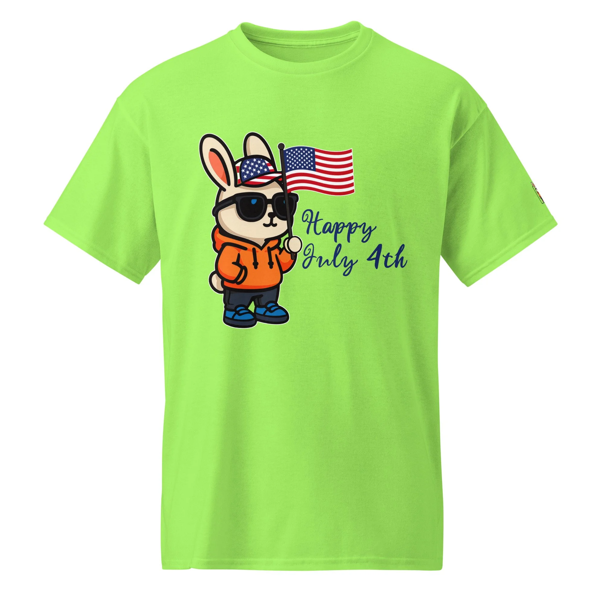 Orange Rabbit July 4th DryBlend® T-Shirt