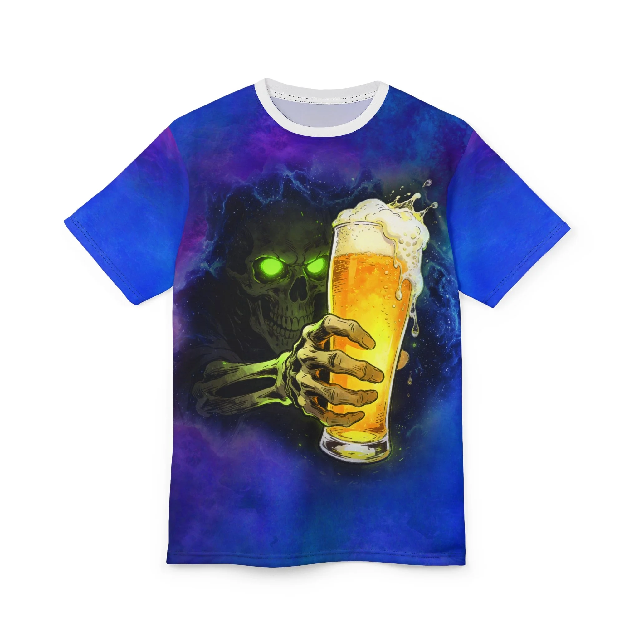 Skeleton Beer Cheers T-shirt